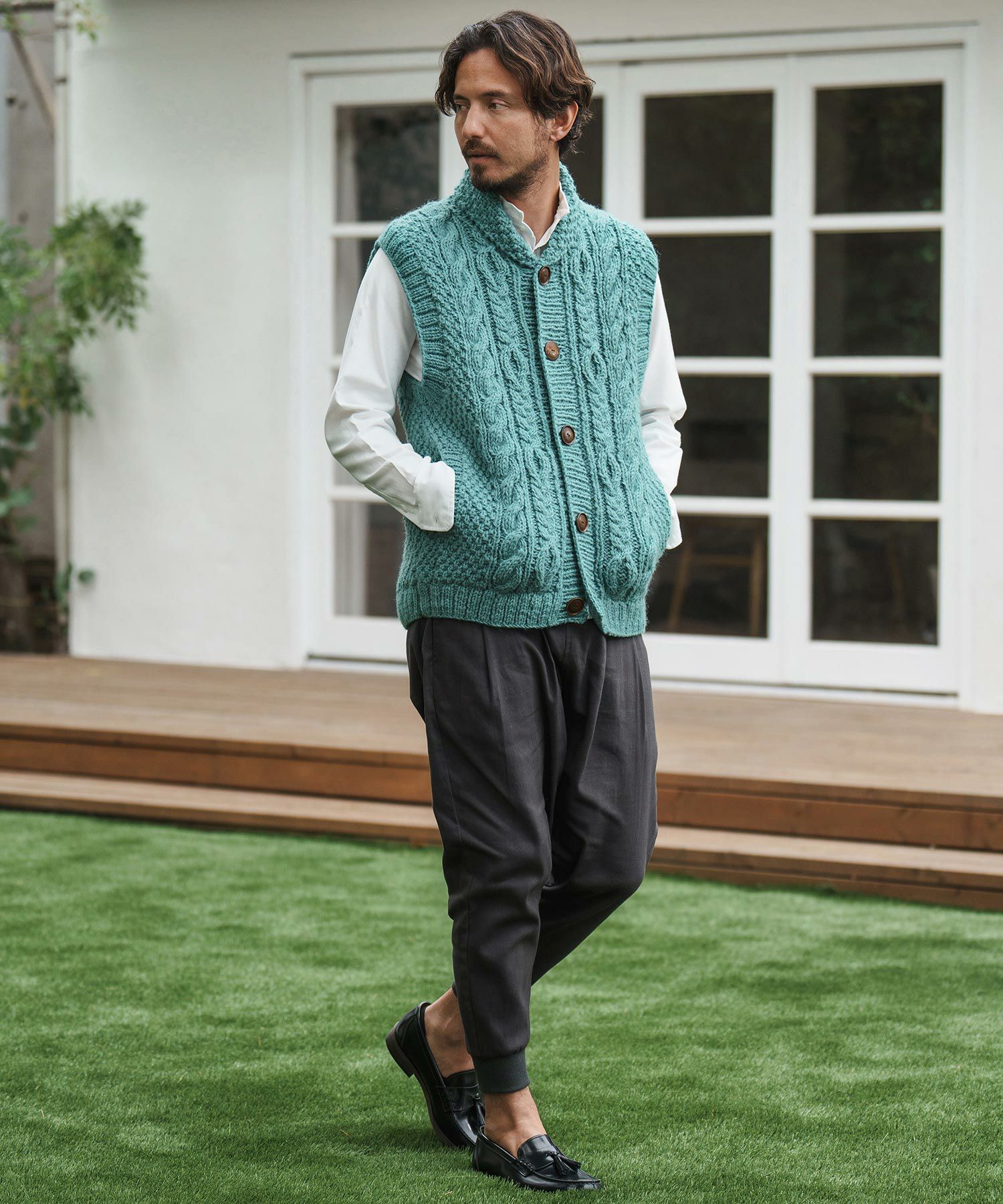 CAMBIO(カンビオ)】【HIMALAYAN CLIMBERS HAND-KNIT】CAMBIO限定別注