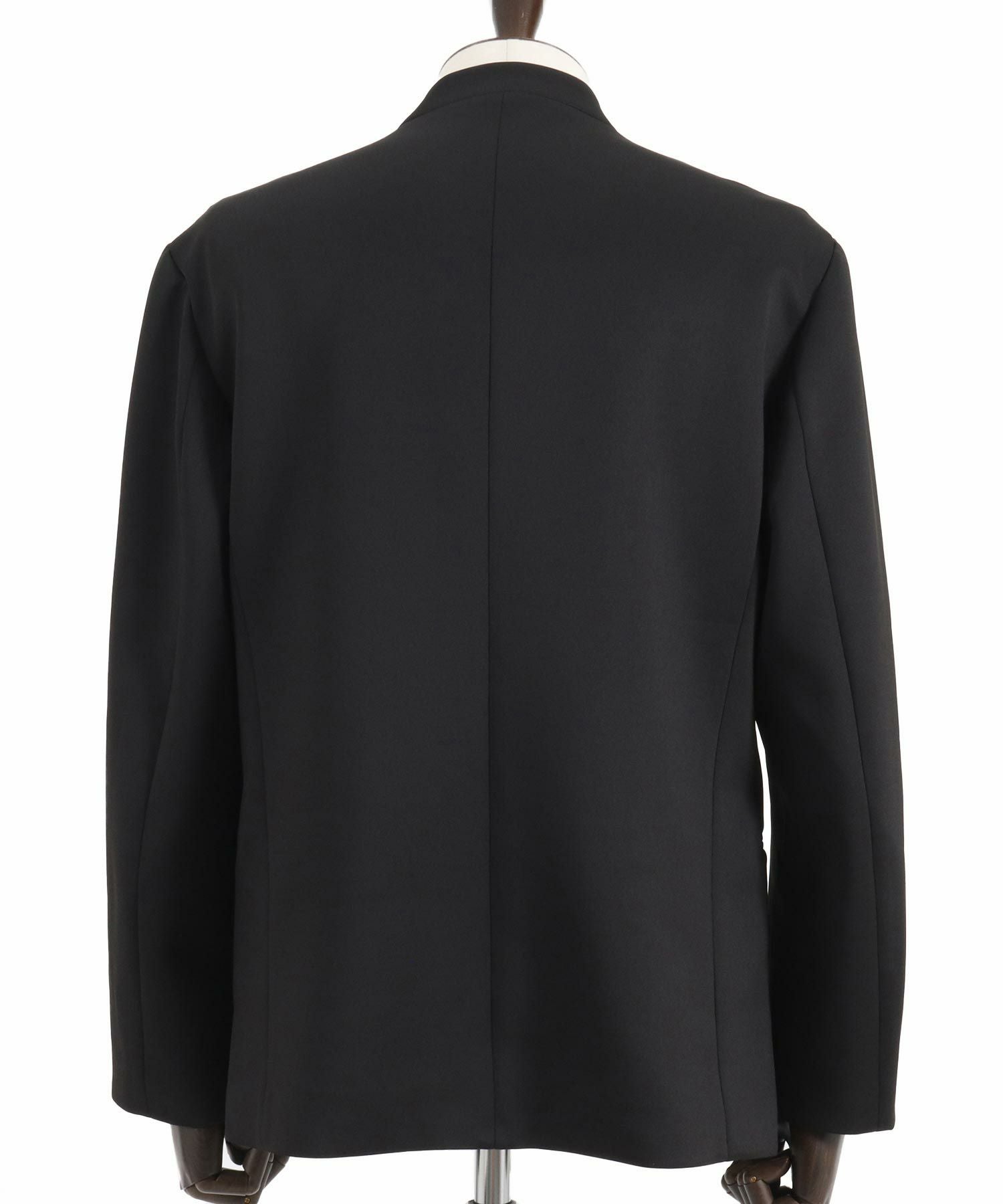 CAMBIO(カンビオ)】リラックスポンチノーカラージャケット(CMB-R0092