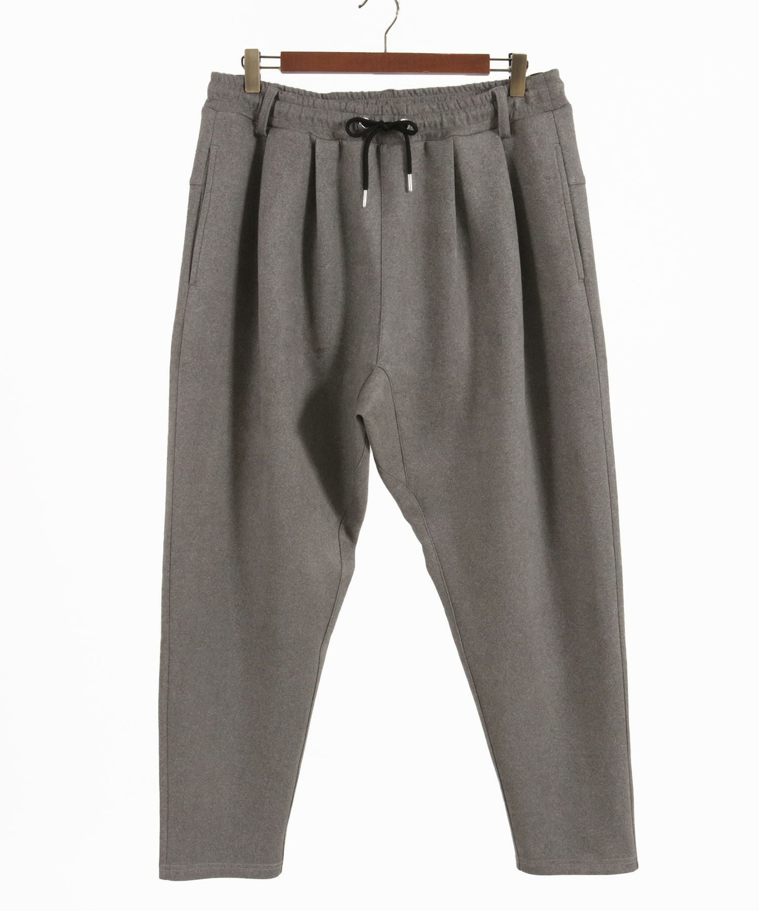 30%OFF【CAMBIO(カンビオ)】Suede Ponti Cut Pants サルエル