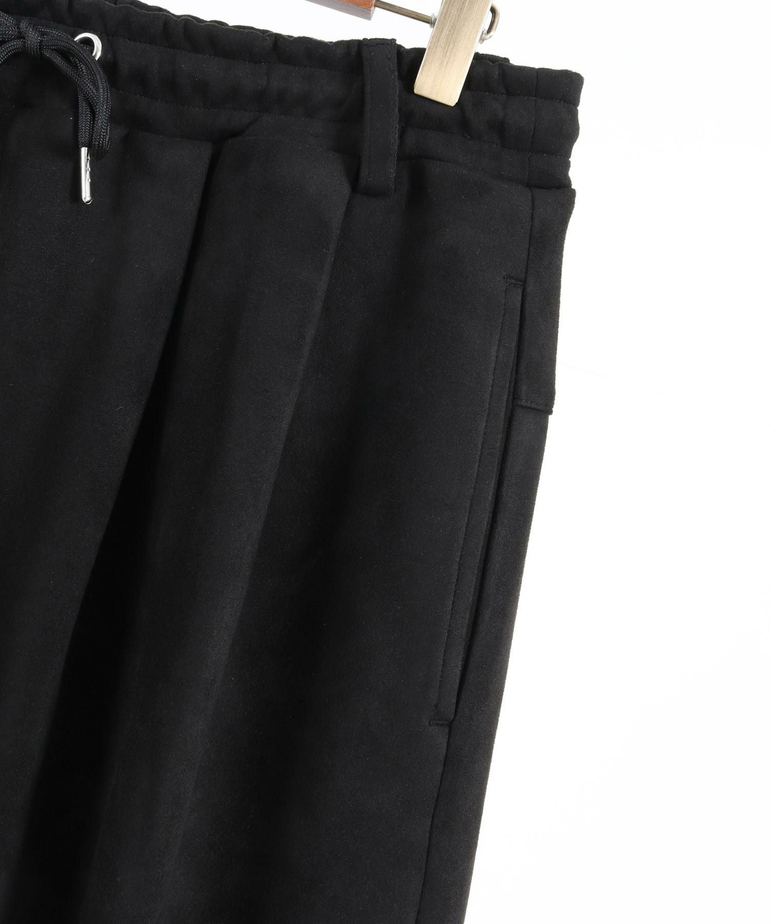 30%OFF【CAMBIO(カンビオ)】Suede Ponti Cut Pants サルエル