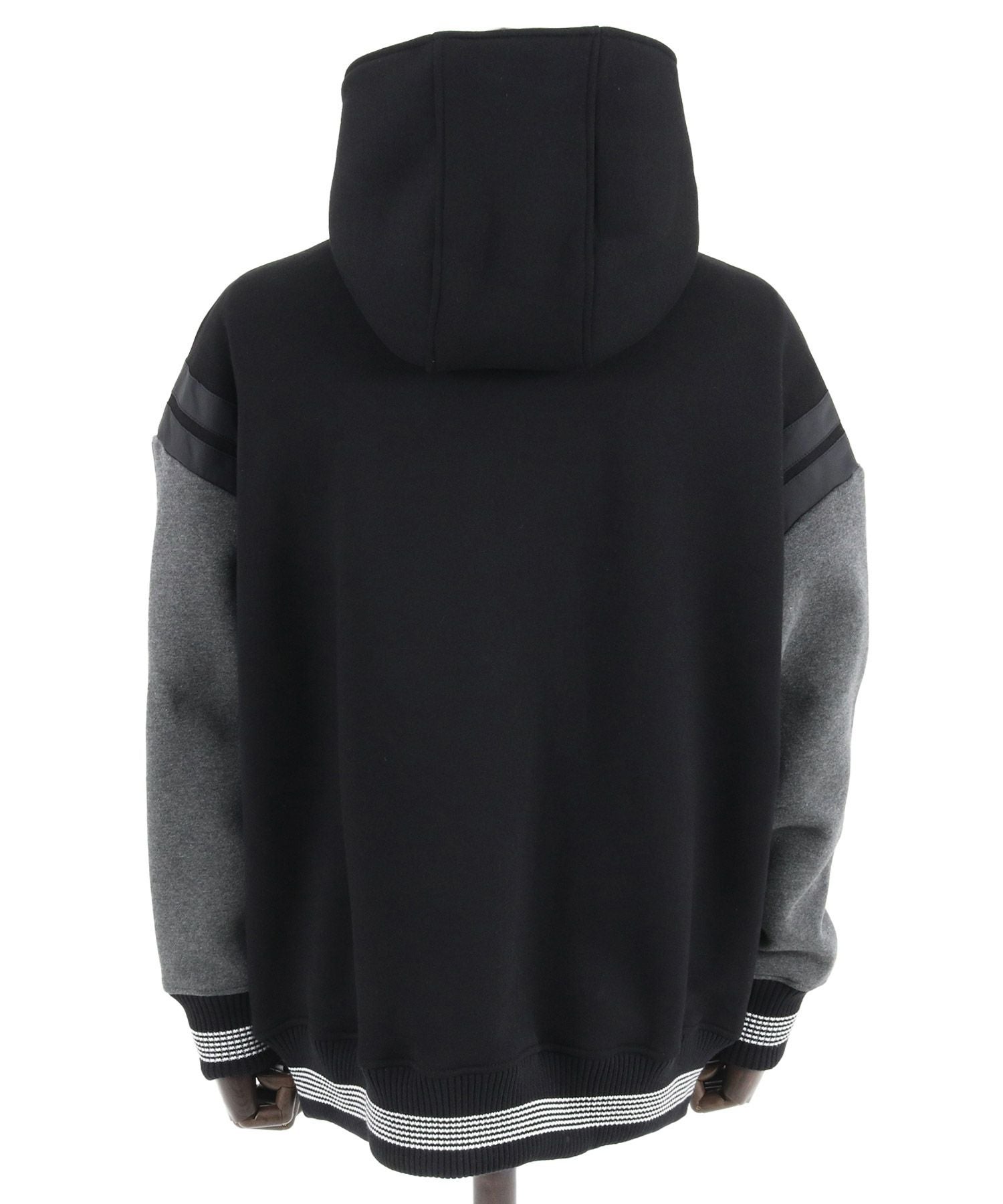 CAMBIO(カンビオ)】Back Brushed Sweat Hooded Studium Jacket