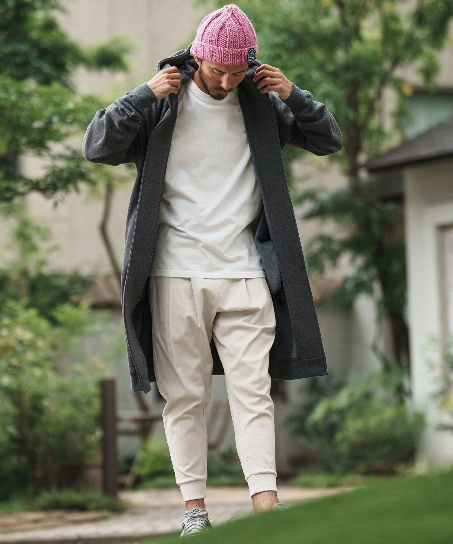 新品　正規品　ズンバ　ラスト　Ｌ　スパンコール　ジョガーパンツ 50%OFF【CAMBIO(カンビオ)】Fleece Lining Stretch Twill Jogger Pants