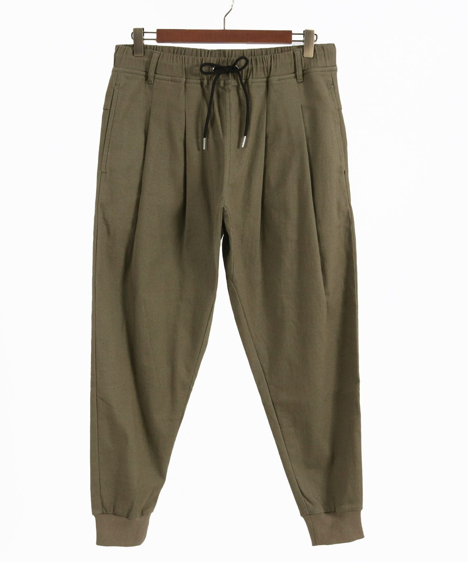 50%OFF【CAMBIO(カンビオ)】Fleece Lining Stretch Twill Jogger Pants