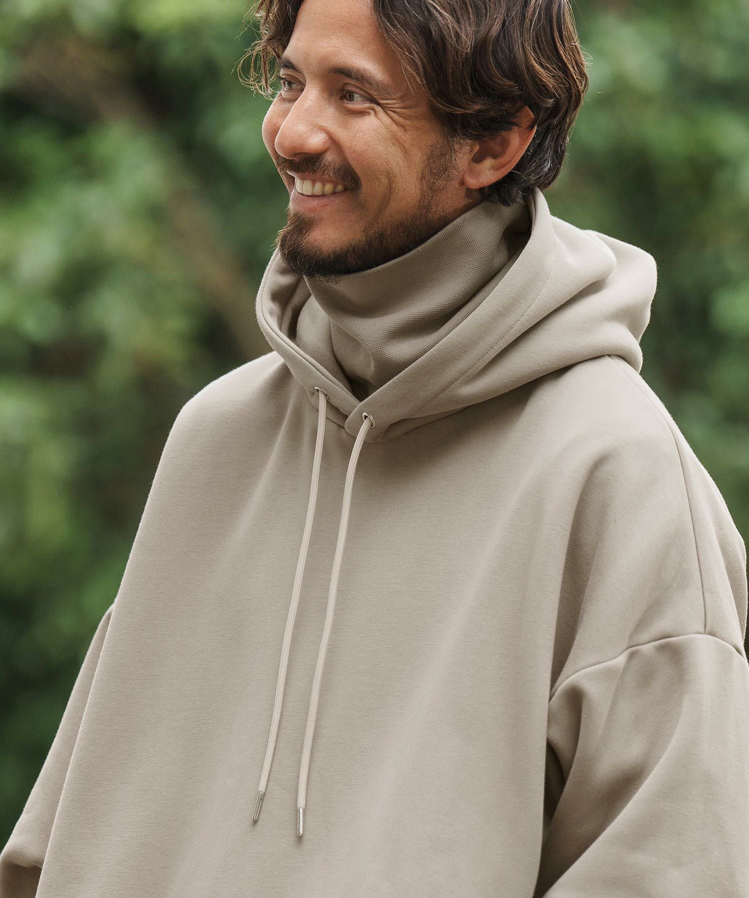 30%OFF【CAMBIO(カンビオ)】Boa Lining Sweat High Neck Hood Mix