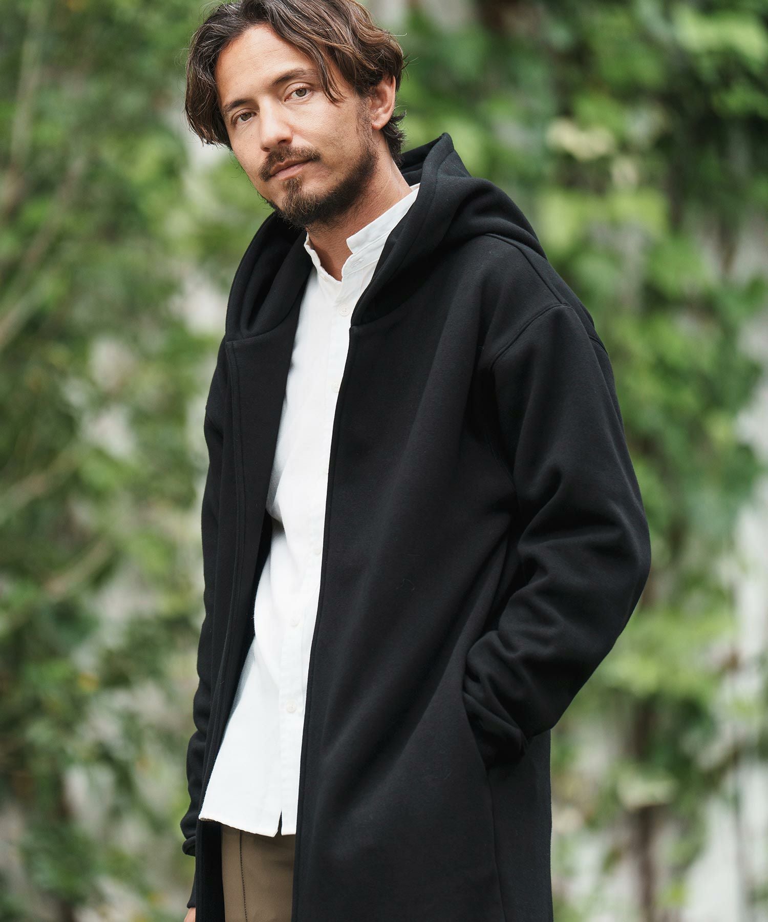 50%OFF【CAMBIO(カンビオ)】Back Shaggy Cardboard Knit Buttonless