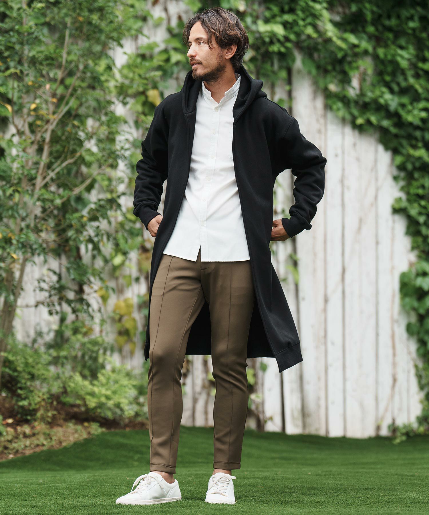 50%OFF【CAMBIO(カンビオ)】Back Shaggy Cardboard Knit Buttonless