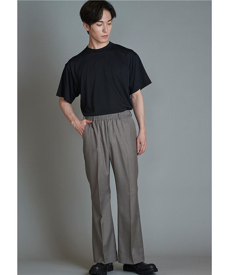 50%OFF【NO ID.(ノーアイディー)】ｲｰｼﾞｰﾌﾚｱﾄﾗｳｻﾞｰｽﾞ パンツ(855006