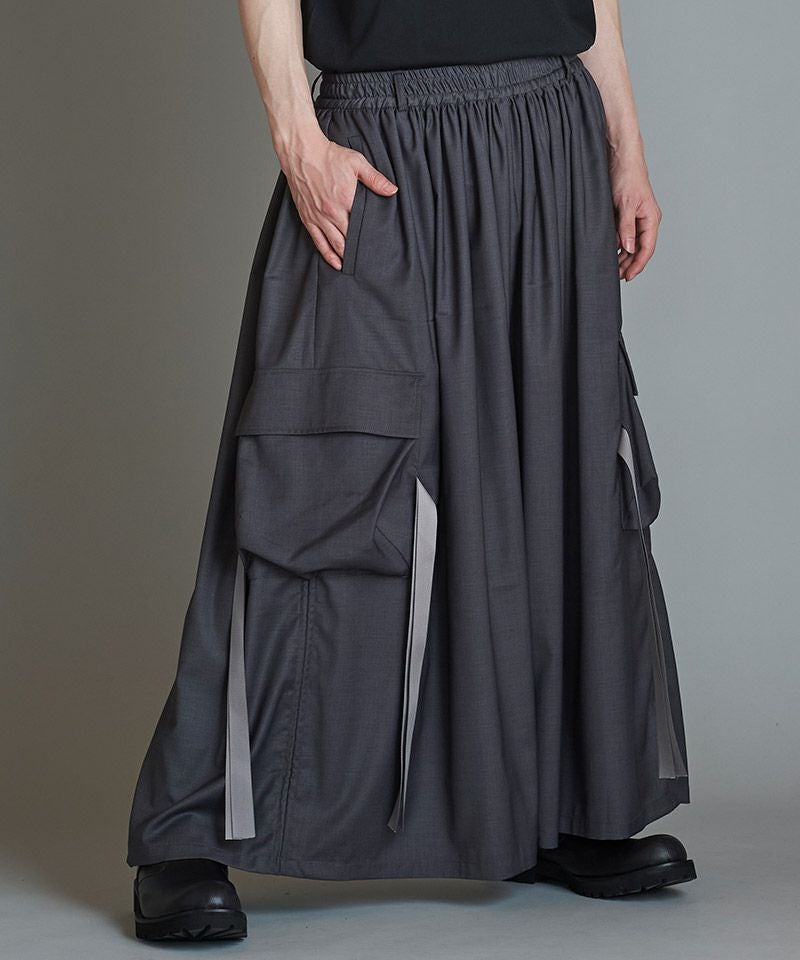 30%OFF【NO ID.(ノーアイディー)】ﾐﾘﾀﾘｰｷﾞｬｻﾞｰﾊﾞｷﾞｰﾄﾗｳｻﾞｰｽﾞ パンツ