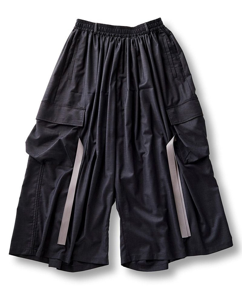 NO id ギャザーバギートラウザーズ NO ID.（ノーアイディー） パンツ 「NO ID.」Gather Baggy Drape