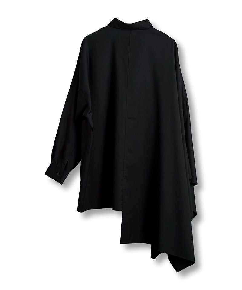 30%OFF【NO ID.(ノーアイディー)】ｱｼﾝﾒﾄﾘ-ﾎﾟﾝﾁｮSH シャツ(455006-811S