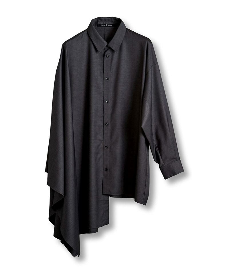 こんこん① 30%OFF【NO ID.(ノーアイディー)】ｱｼﾝﾒﾄﾘ-ﾎﾟﾝﾁｮSH シャツ(455006-811S