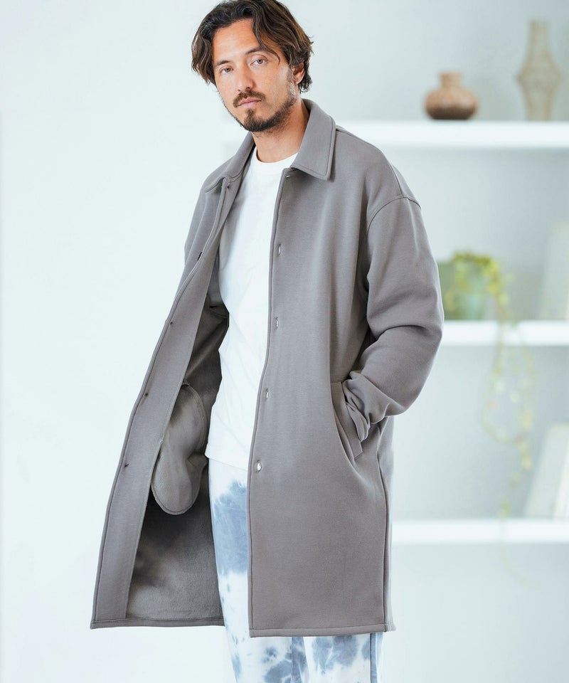 30%OFF【Magine(マージン)】Back Brushed Sweat Single Coat シングル 