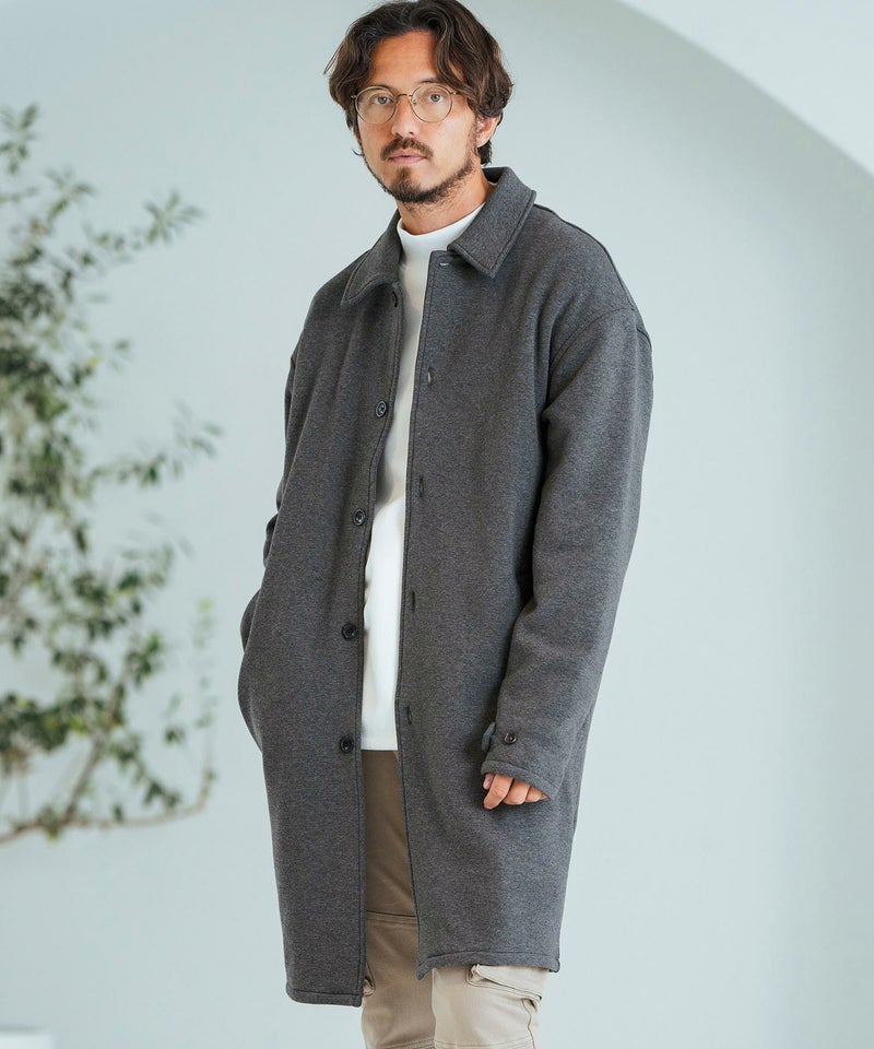 30%OFF【Magine(マージン)】Back Brushed Sweat Single Coat シングル 