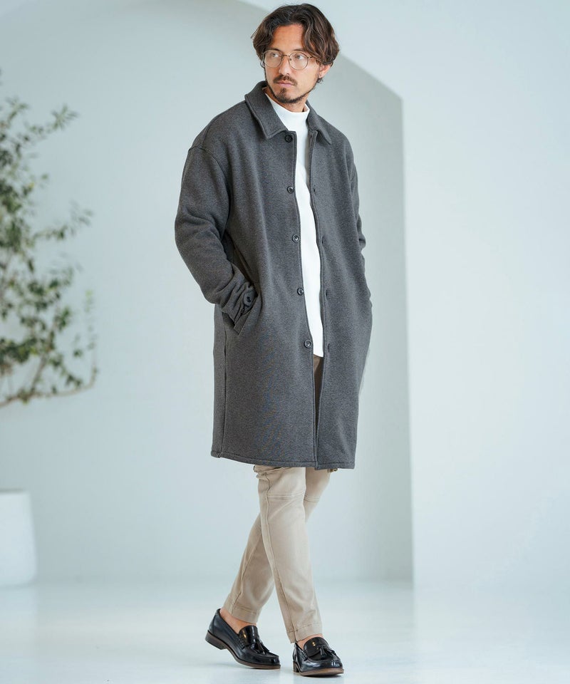 30%OFF【Magine(マージン)】Back Brushed Sweat Single Coat シングル 