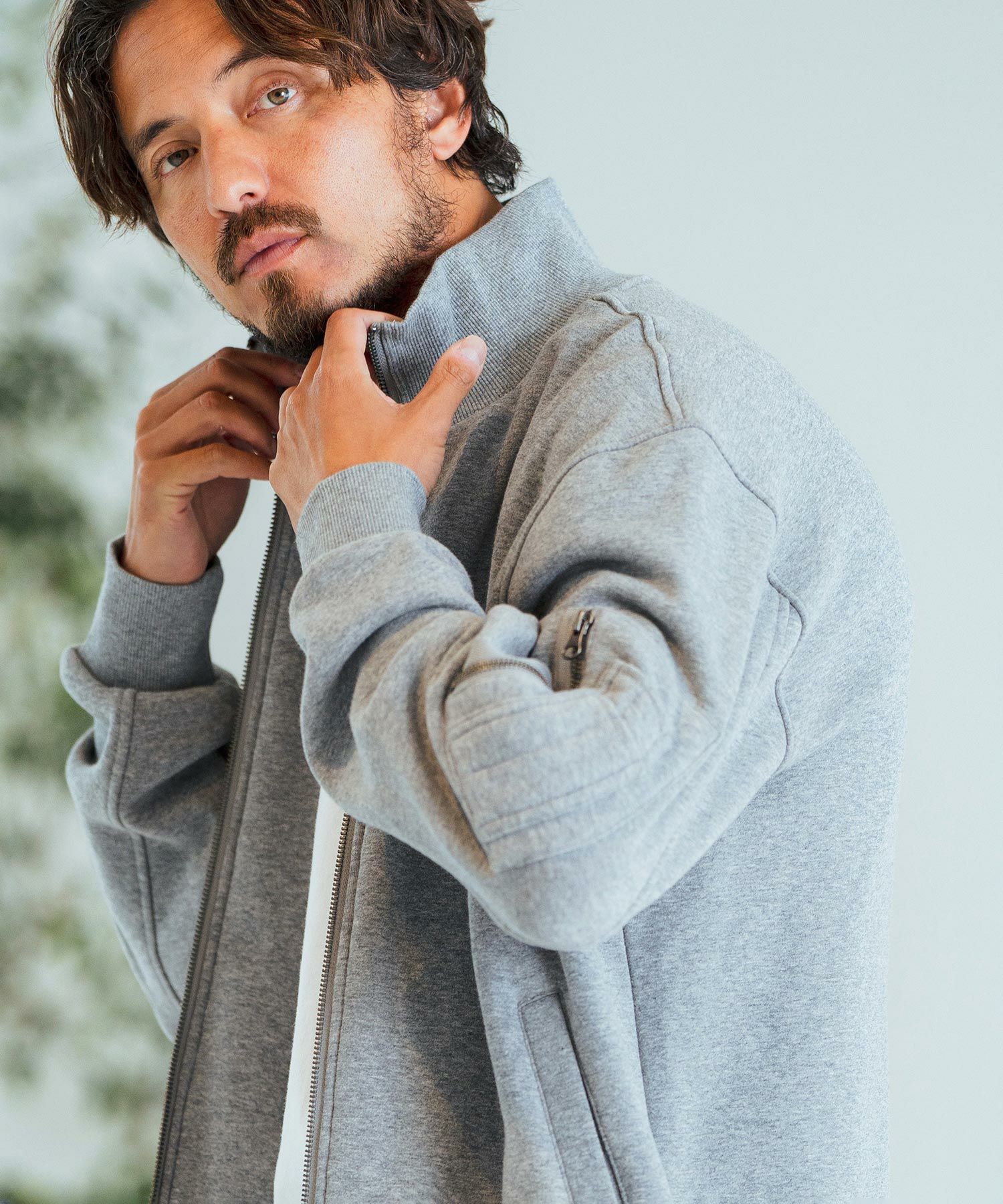 30%OFF【Magine(マージン)】Back Brushed Sweat MA-1 フライト