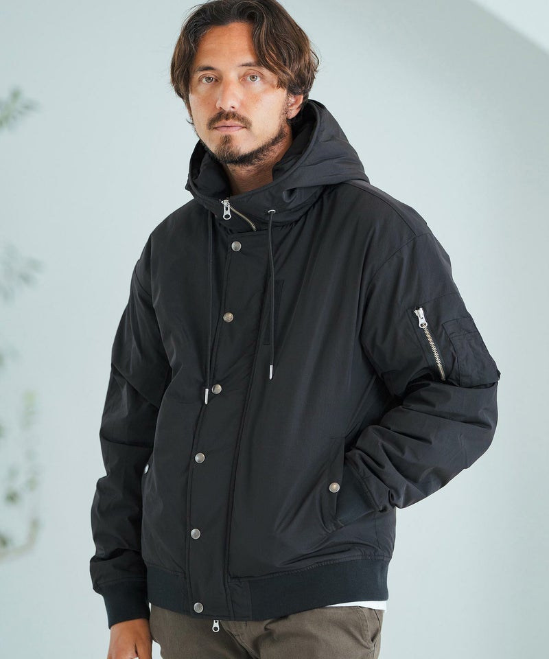 30%OFF【Magine(マージン)】Nylon Rip-Stop Stretch N-2B Jacket 