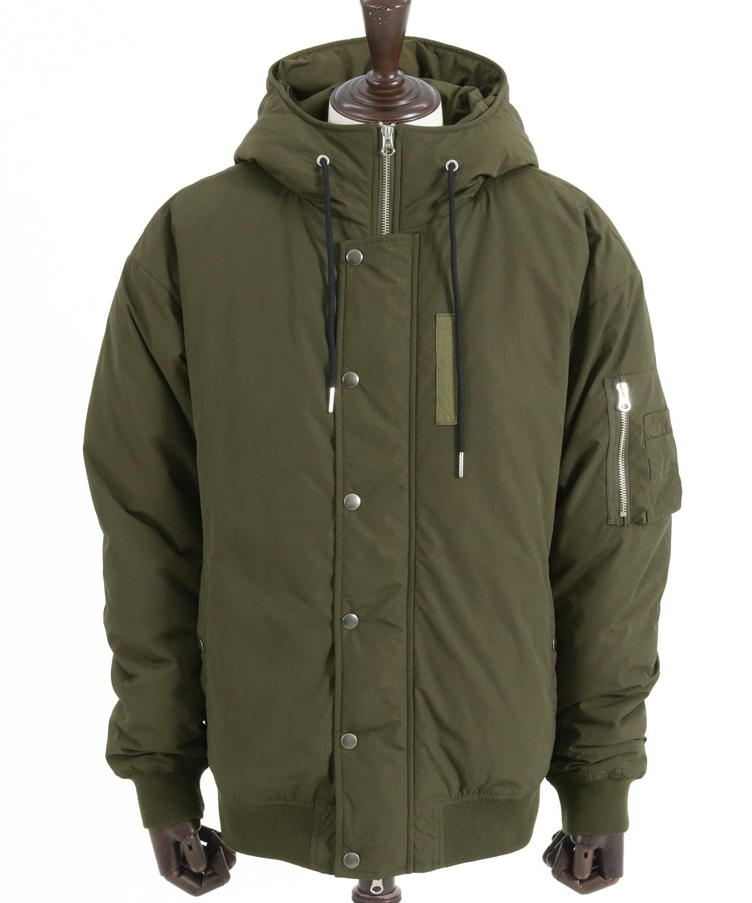 30%OFF【Magine(マージン)】Nylon Rip-Stop Stretch N-2B Jacket