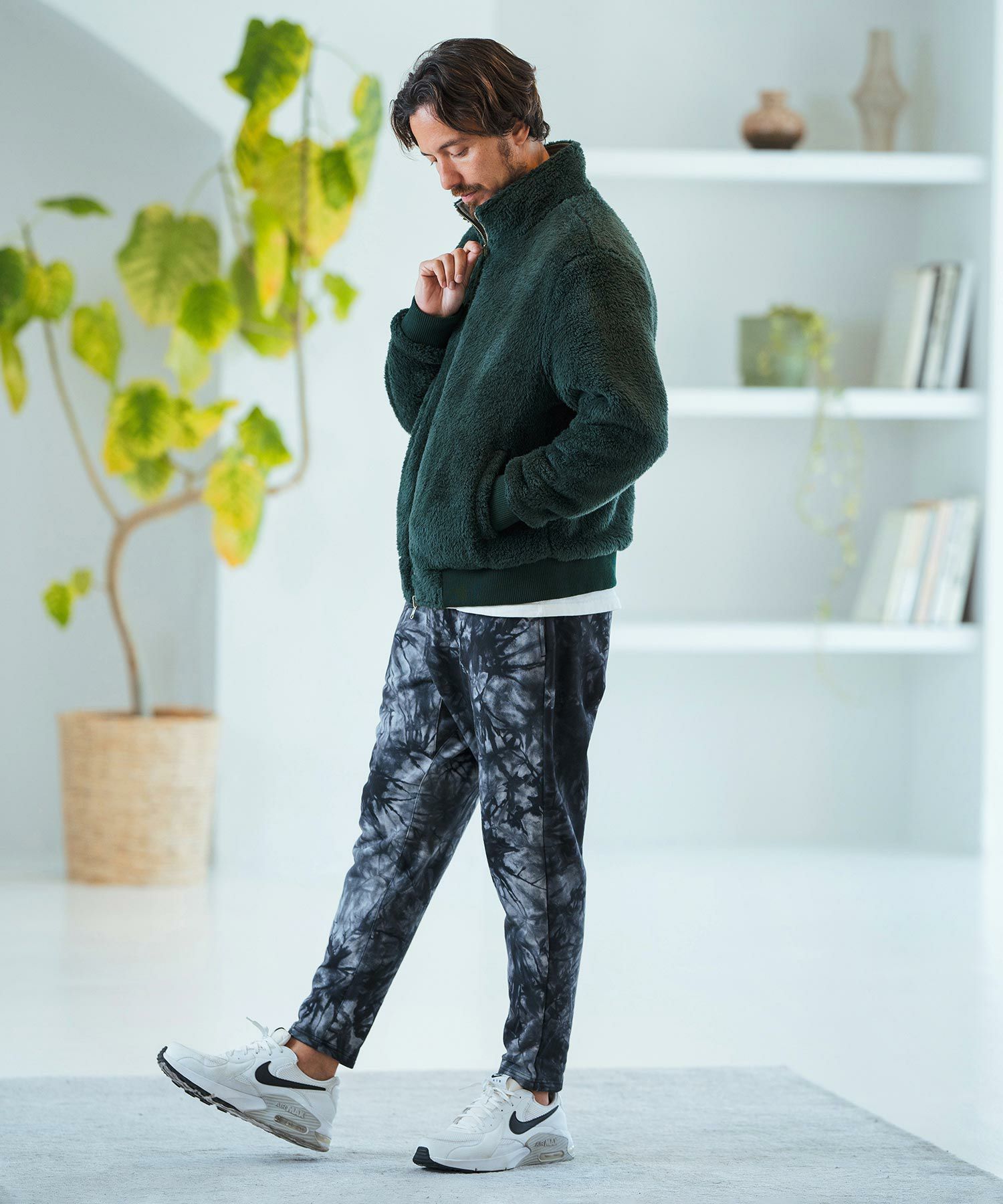 30%OFF【Magine(マージン)】Short Micro Fur×Nylon Stretch Reversible