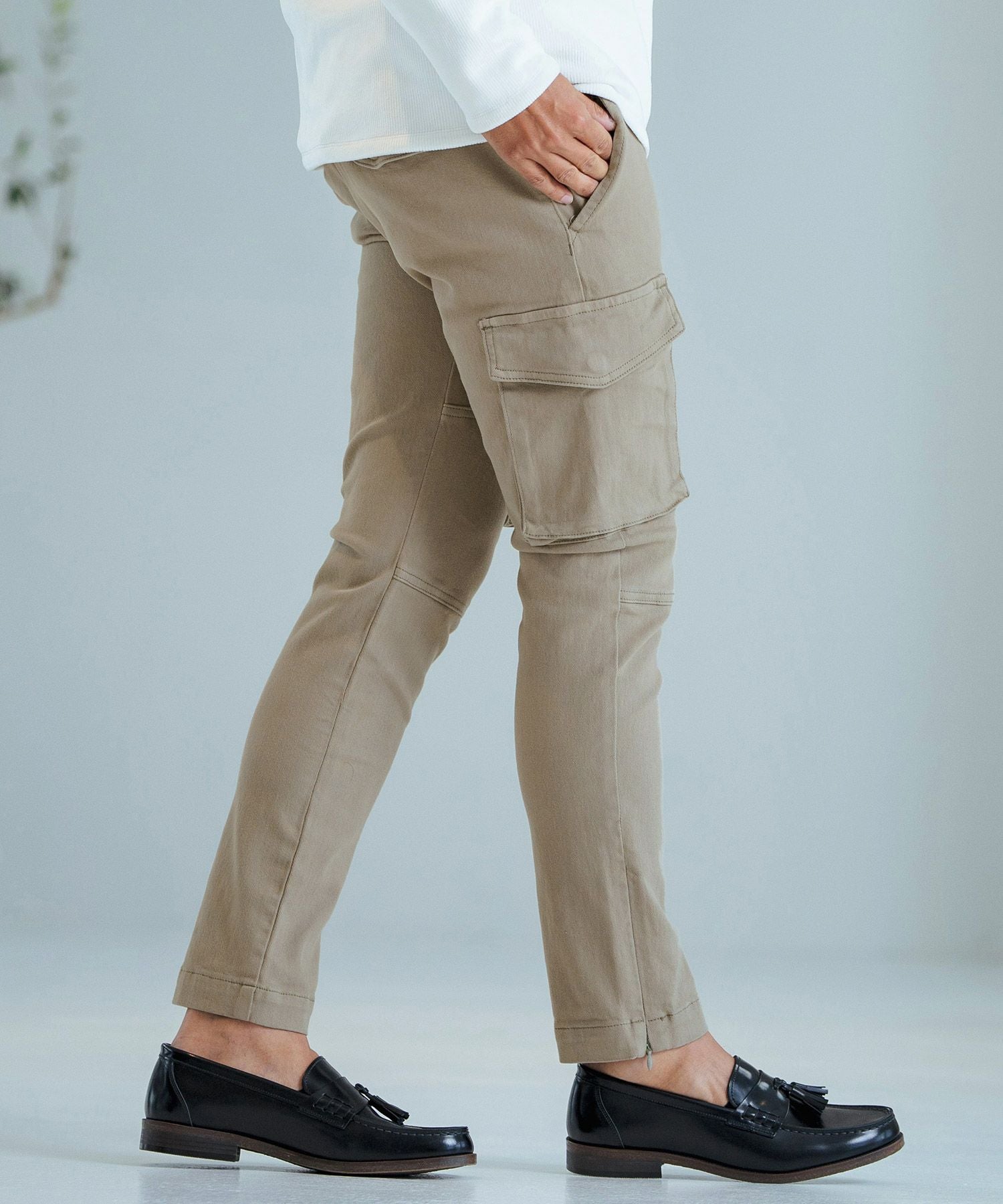 マ*ジ様 30's40' DABBLE WARE カーゴパンツ 30%OFF【Magine(マージン)】Product dyeing Enzyme Wash Skinny Cargo