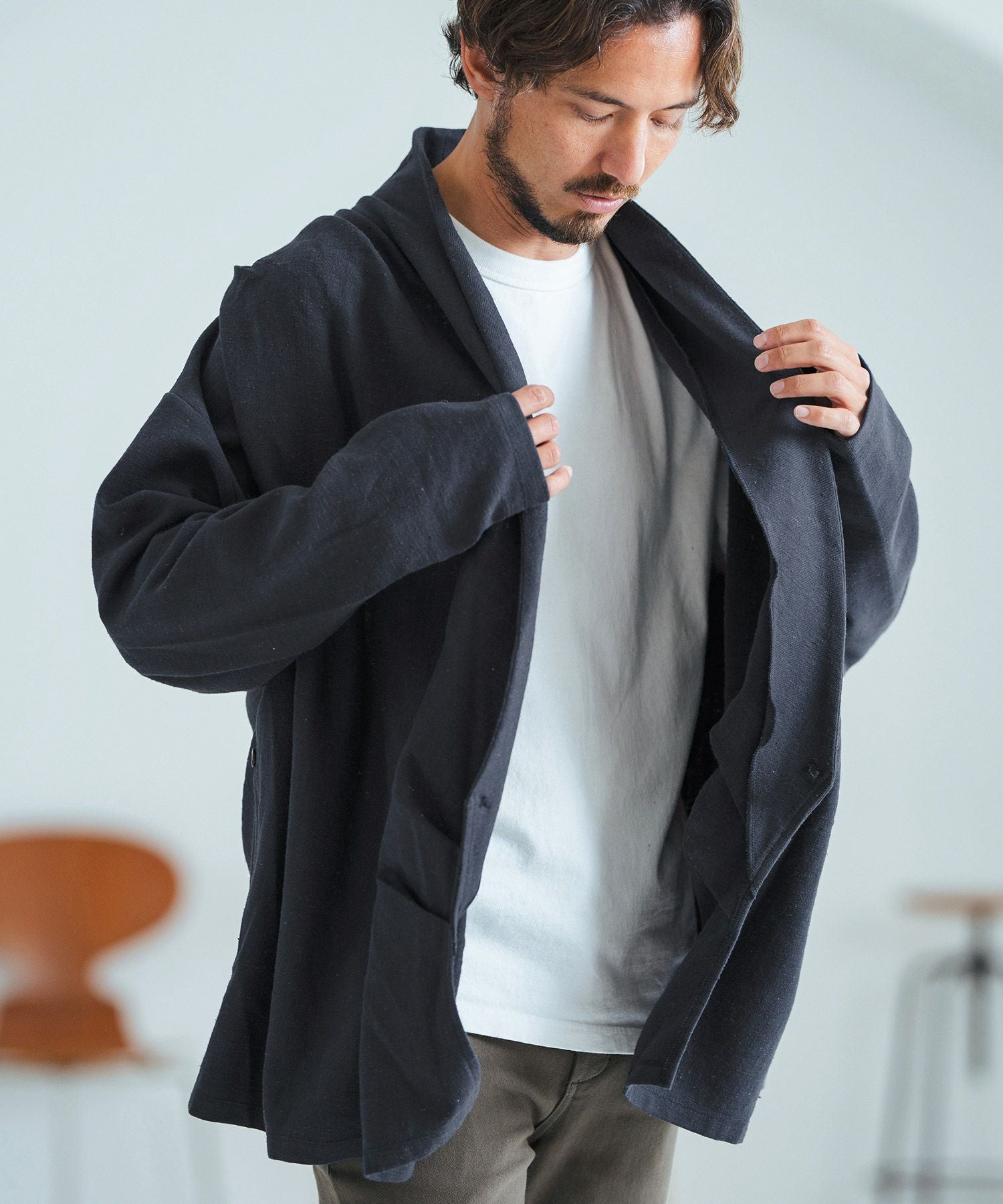 50%OFF【Magine(マージン)】Two Way Drape Cardigan カーディガン(MGN