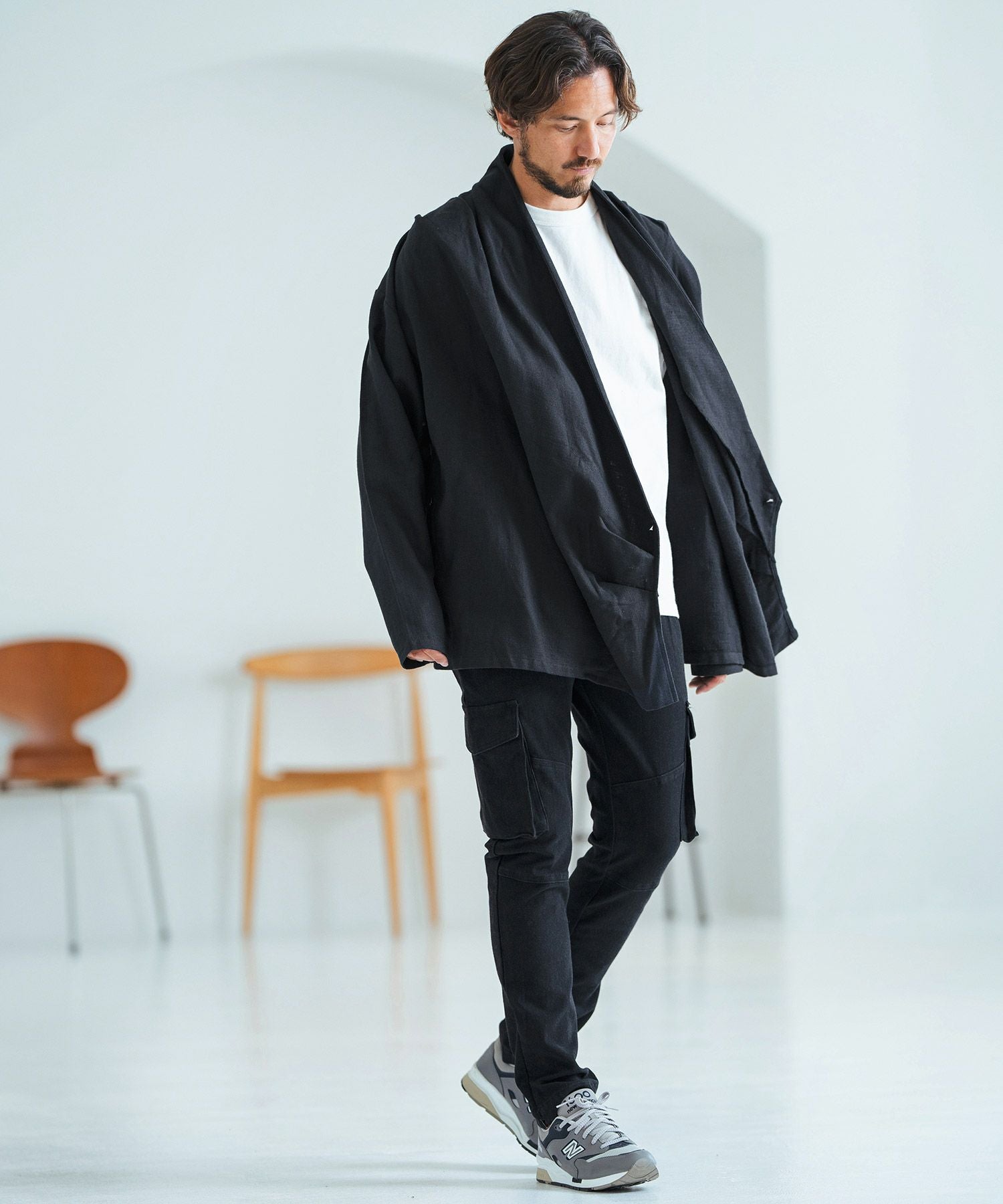 50%OFF【Magine(マージン)】Two Way Drape Cardigan カーディガン(MGN