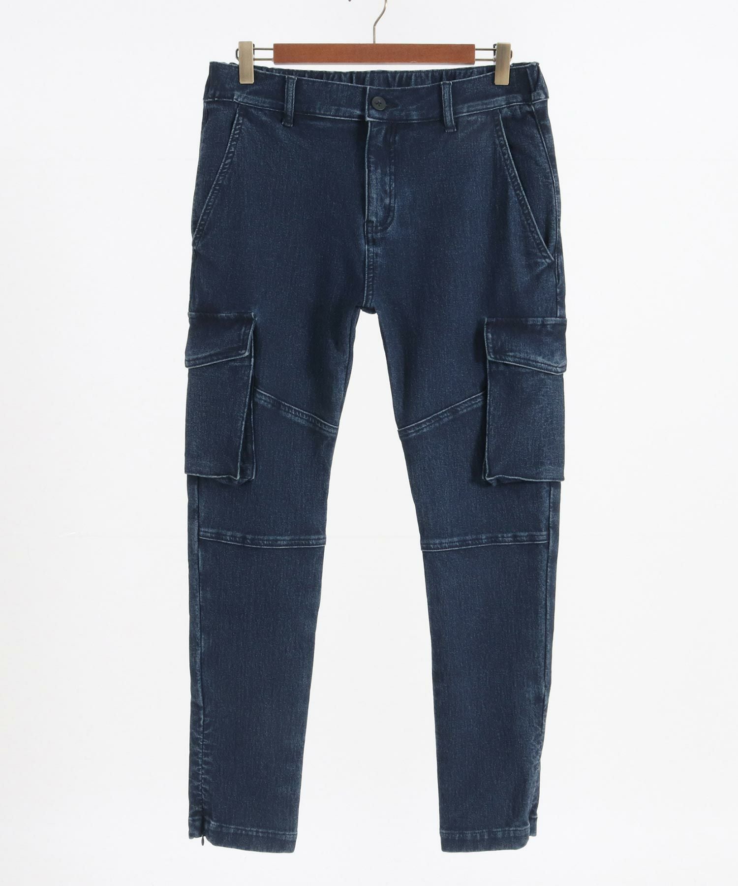 30%OFF【Magine(マージン)】Jogger Denim Cargo Pants カーゴパンツ