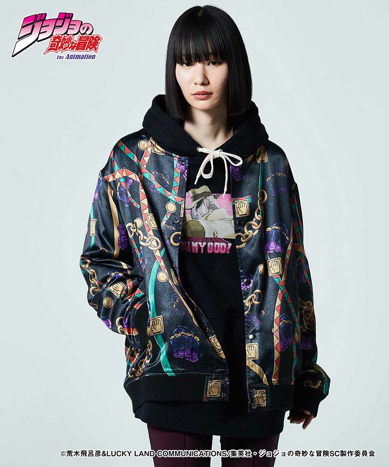 THE BOLDAM araki  コラボセパレートフーディー glamb(グラム)】Joseph Joester Hoodie ジョセフ・ジョースター
