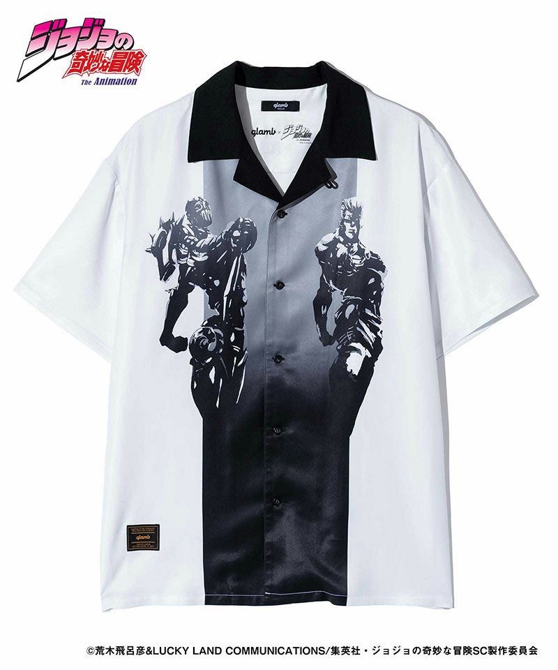 glamb(グラム)】Jean Pierre Polnareff Shirt ジャン・ピエール