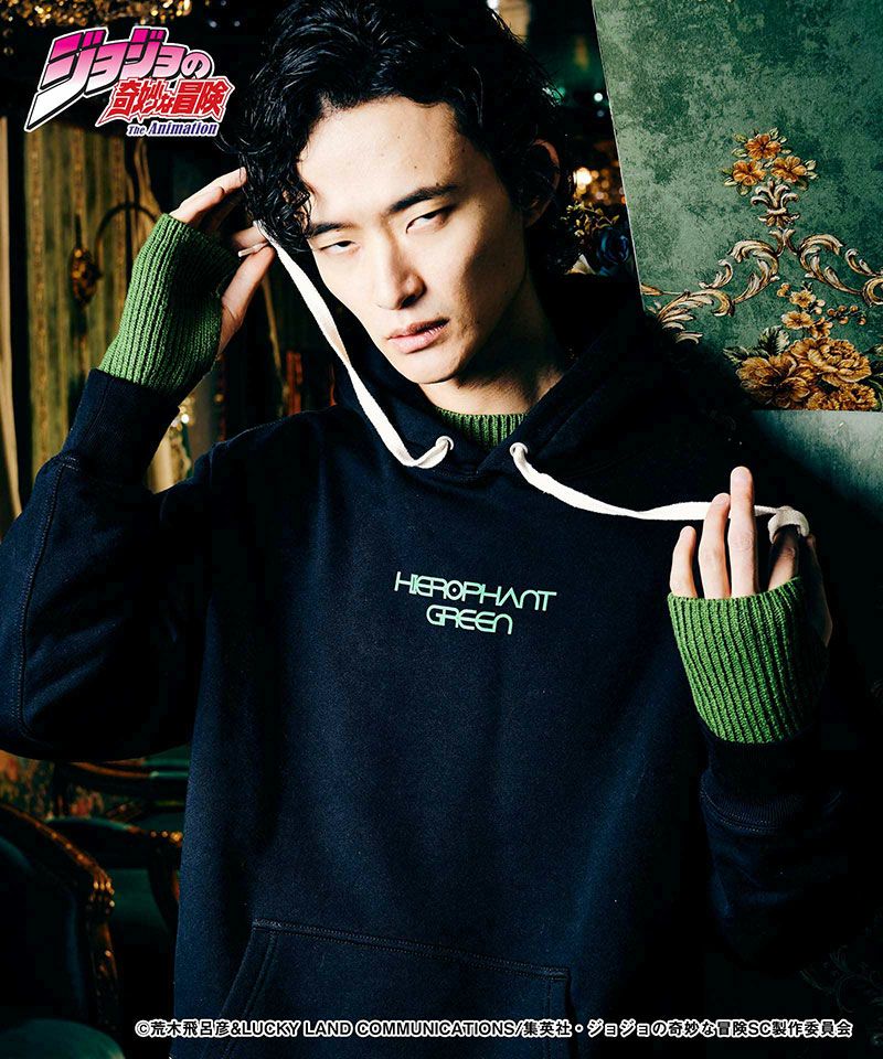 glamb(グラム)】Hierophant Green Hoodie ハイエロファントグリーン 