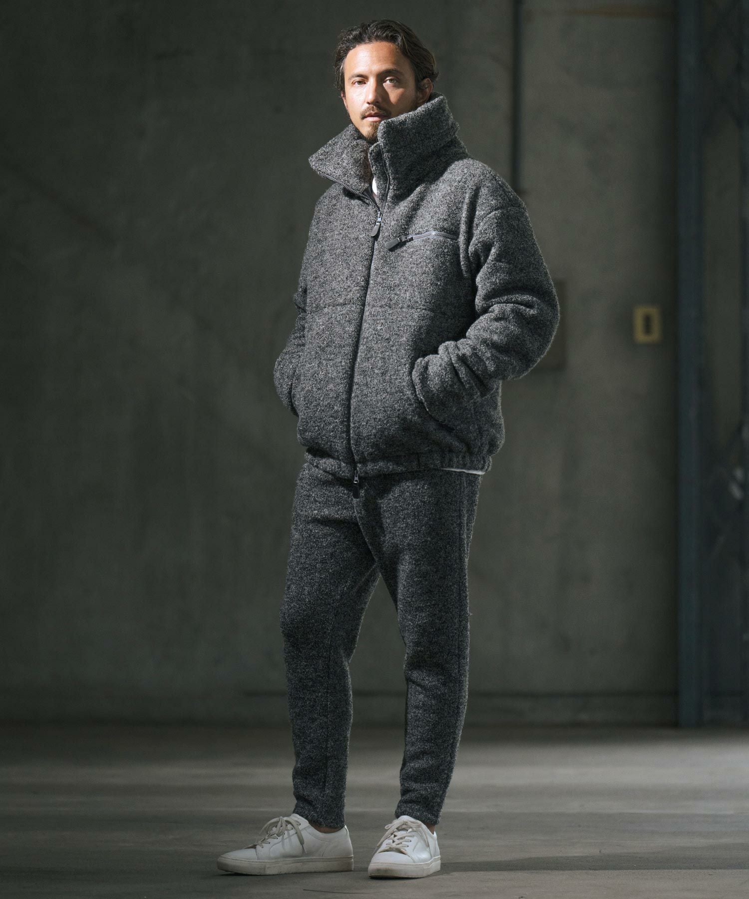 60%OFF【wjk reluxe】wool pile volume neck Thinsulate blouson