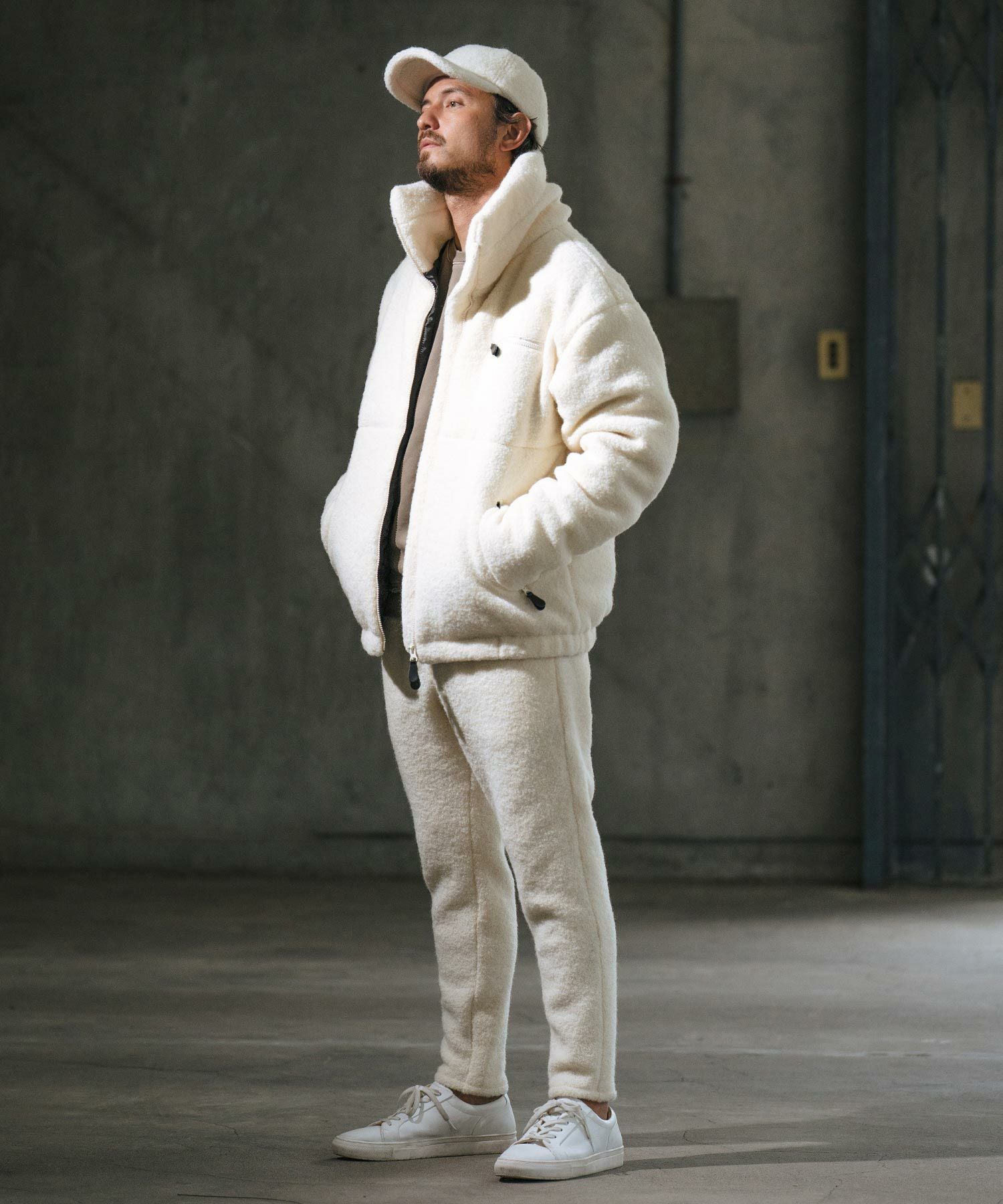60%OFF【wjk reluxe】wool pile volume neck Thinsulate blouson