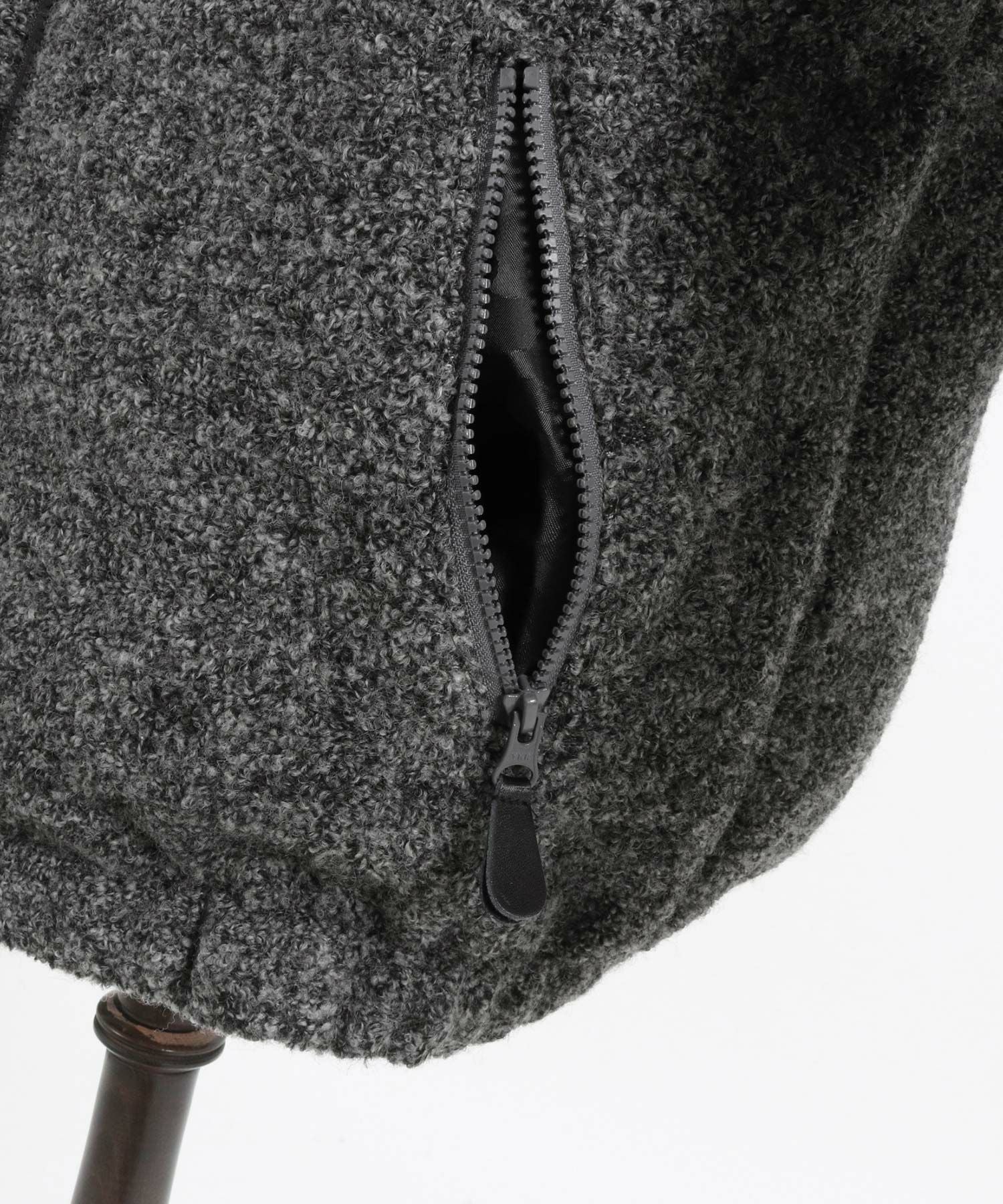60%OFF【wjk reluxe】wool pile volume neck Thinsulate blouson