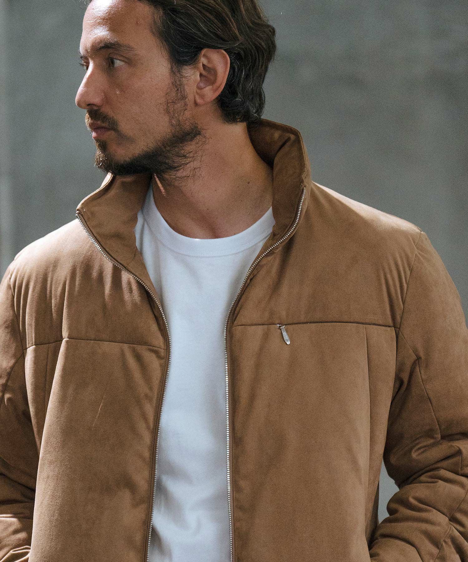 50%OFF【wjk reluxe】synthetic suede leather Thinsulate rider