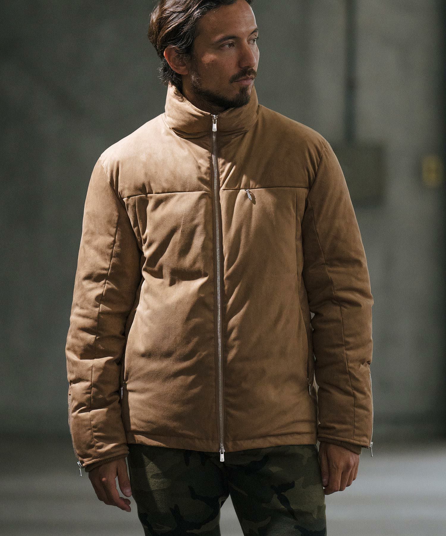 wjk ジャケット 50%OFF【wjk reluxe】synthetic suede leather Thinsulate rider