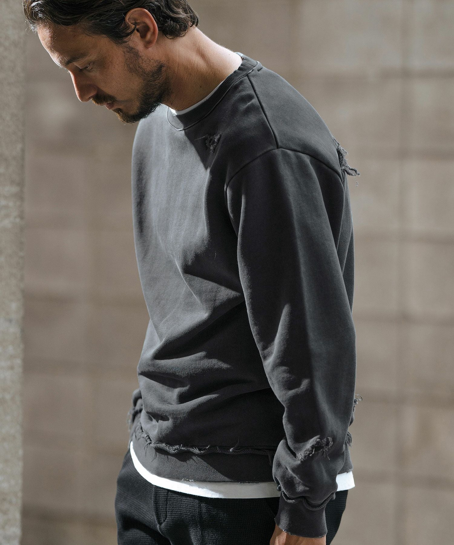 50%OFF【wjk reluxe】vintage like heavy sweat pullover スウェット