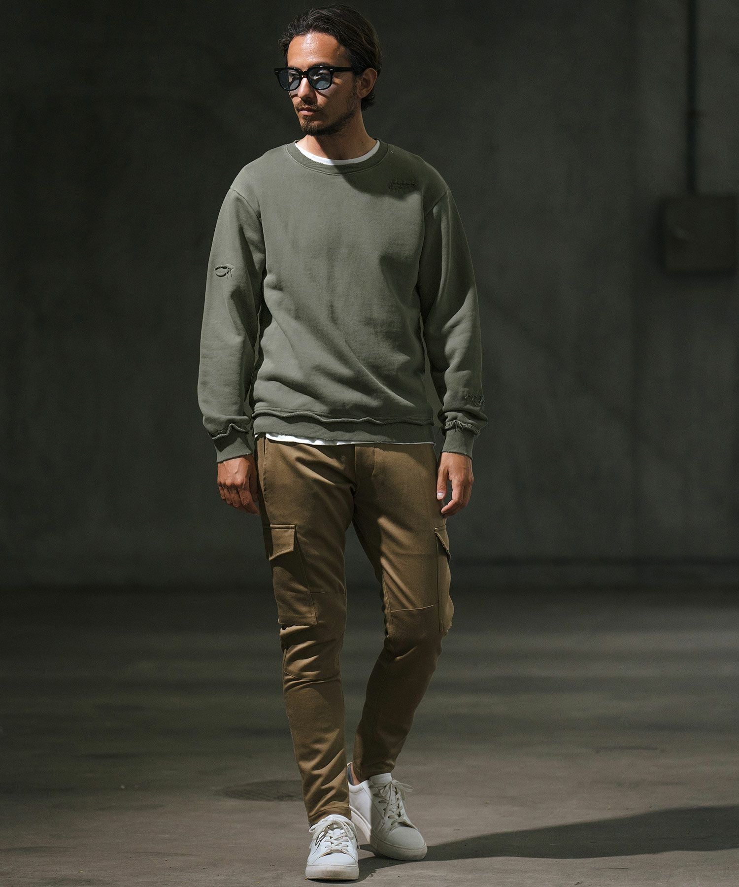 50%OFF【wjk reluxe】vintage like heavy sweat pullover スウェット