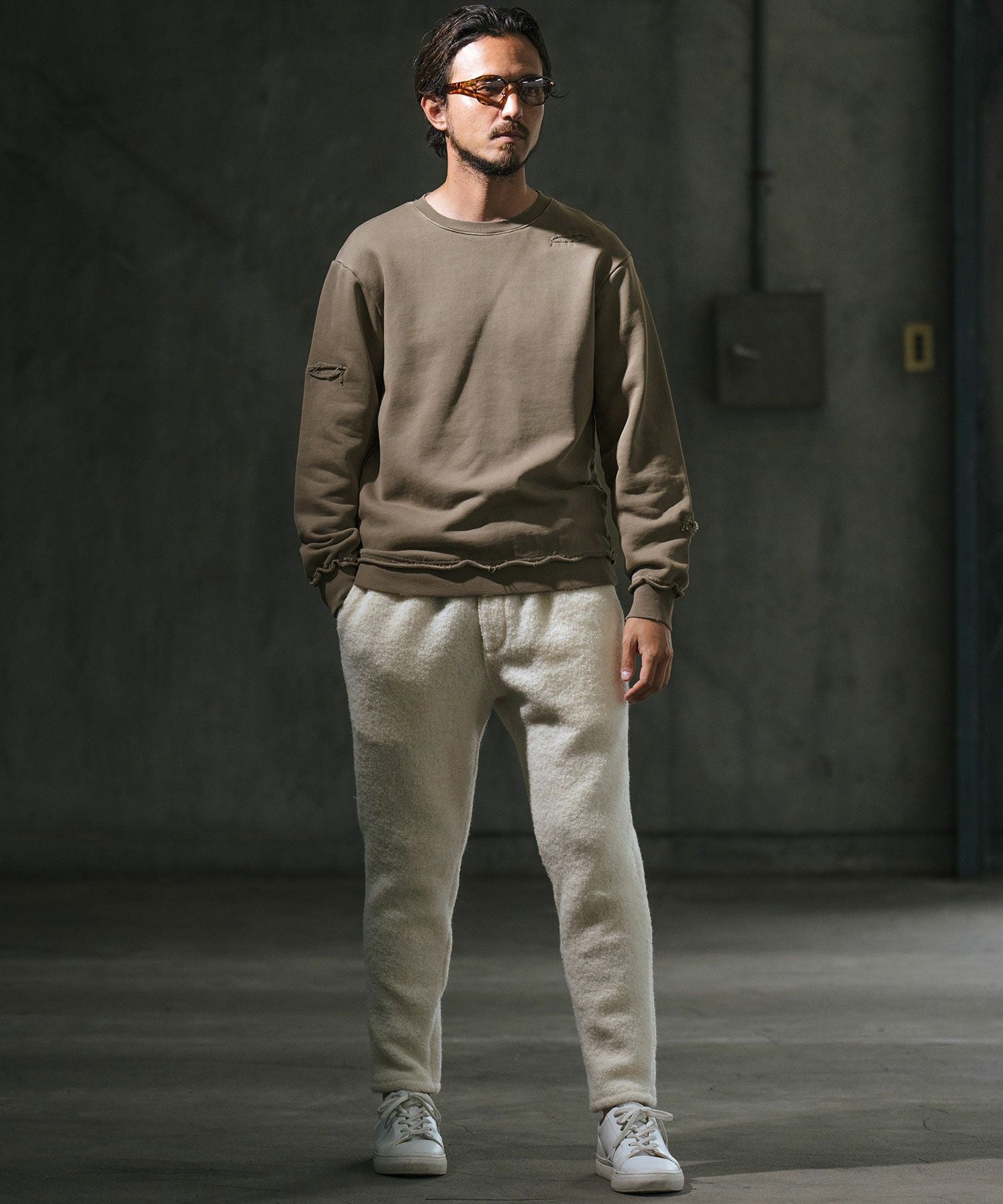50%OFF【wjk reluxe】vintage like heavy sweat pullover スウェット