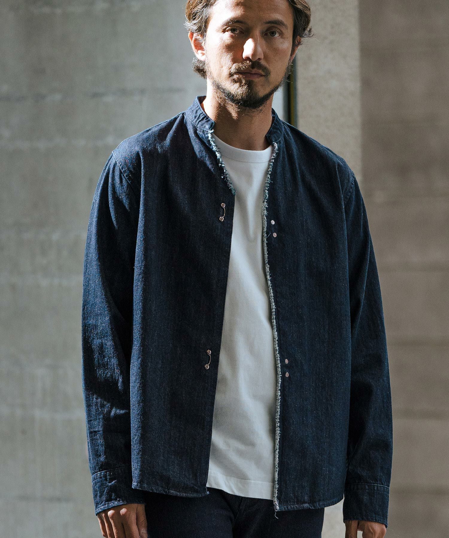 ★新品タグ付き★アプワイザーリッシェ★デニムシャツ★ネイビー★ デニムシャツ | シャツ・ブラウス | Apuweiser-riche（アプワイザー