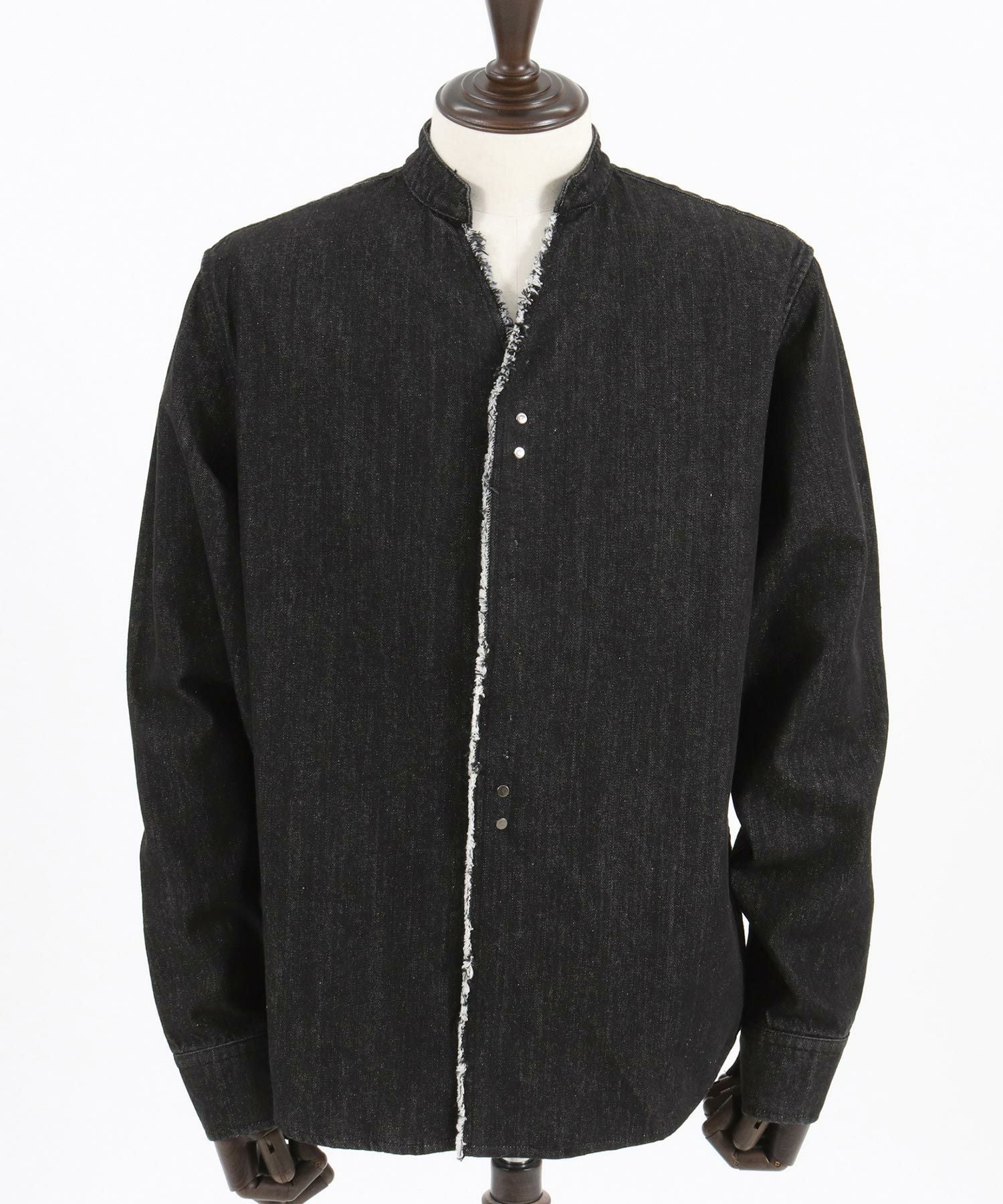 30%OFF【wjk reluxe】denim hook skipper shirt デニムシャツ(WR-242-1