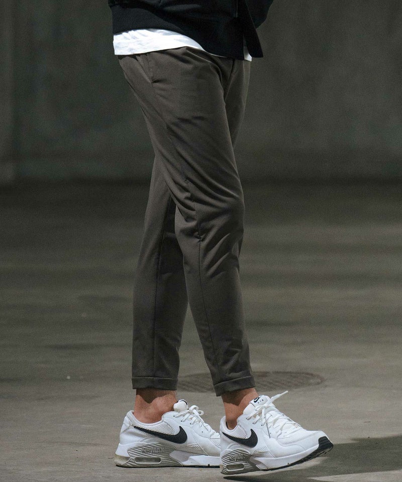 30%OFF【wjk reluxe】back fleece bonding stretch nylon pants 