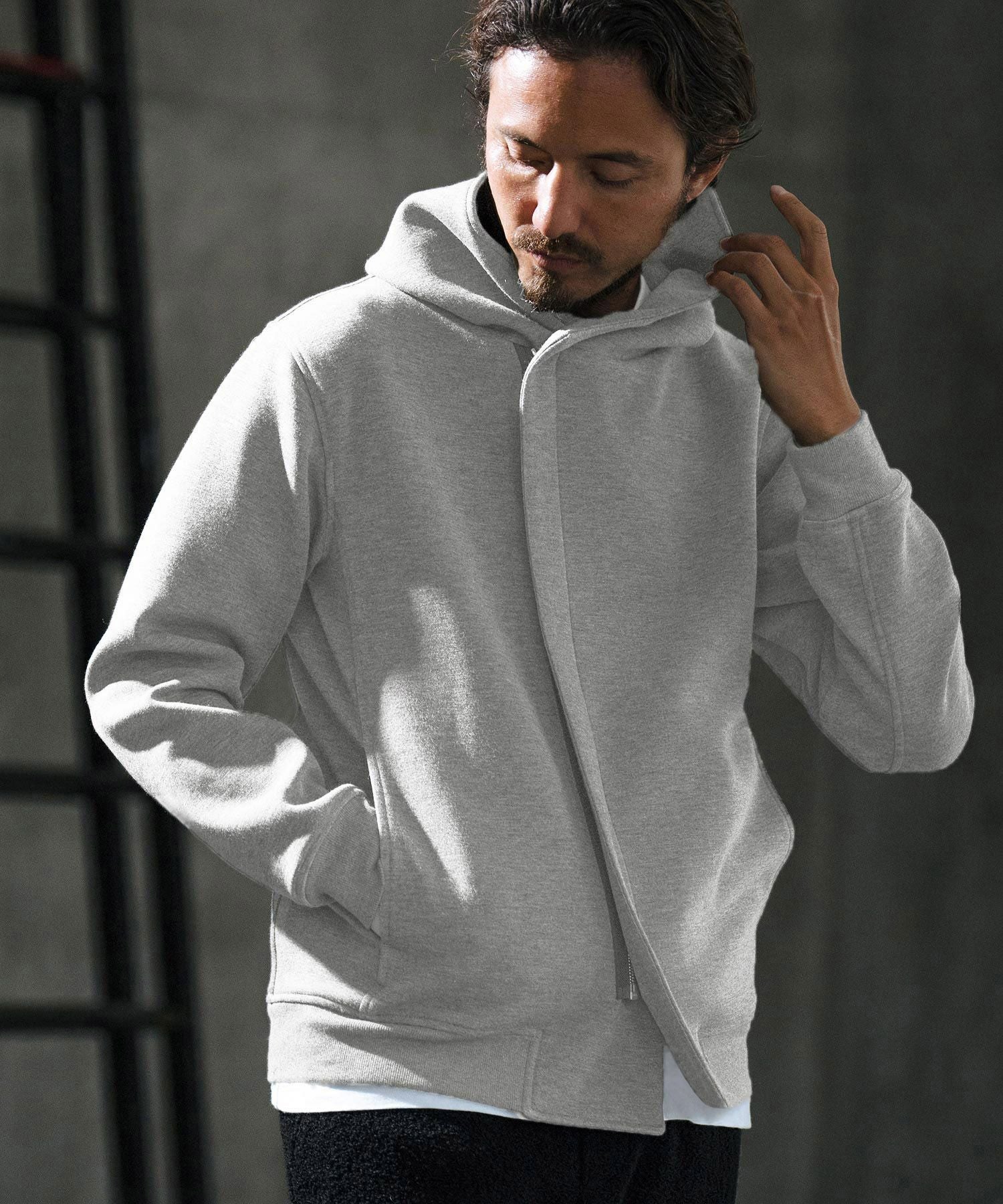 50%OFF【wjk reluxe】double knit riders parka ライダースパーカー(WR 