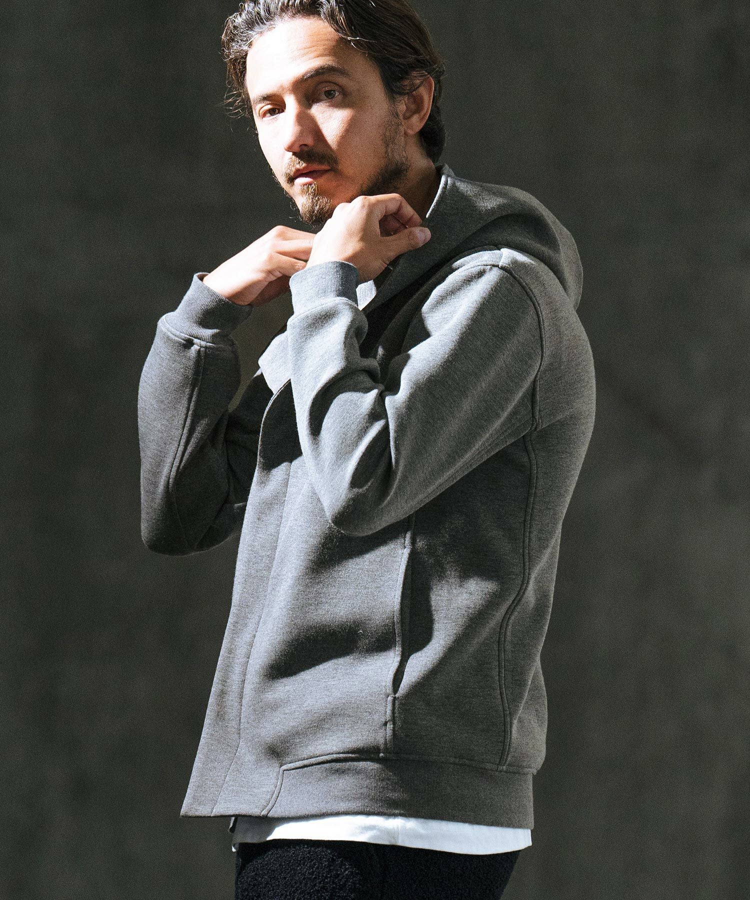 50%OFF【wjk reluxe】double knit riders parka ライダースパーカー(WR