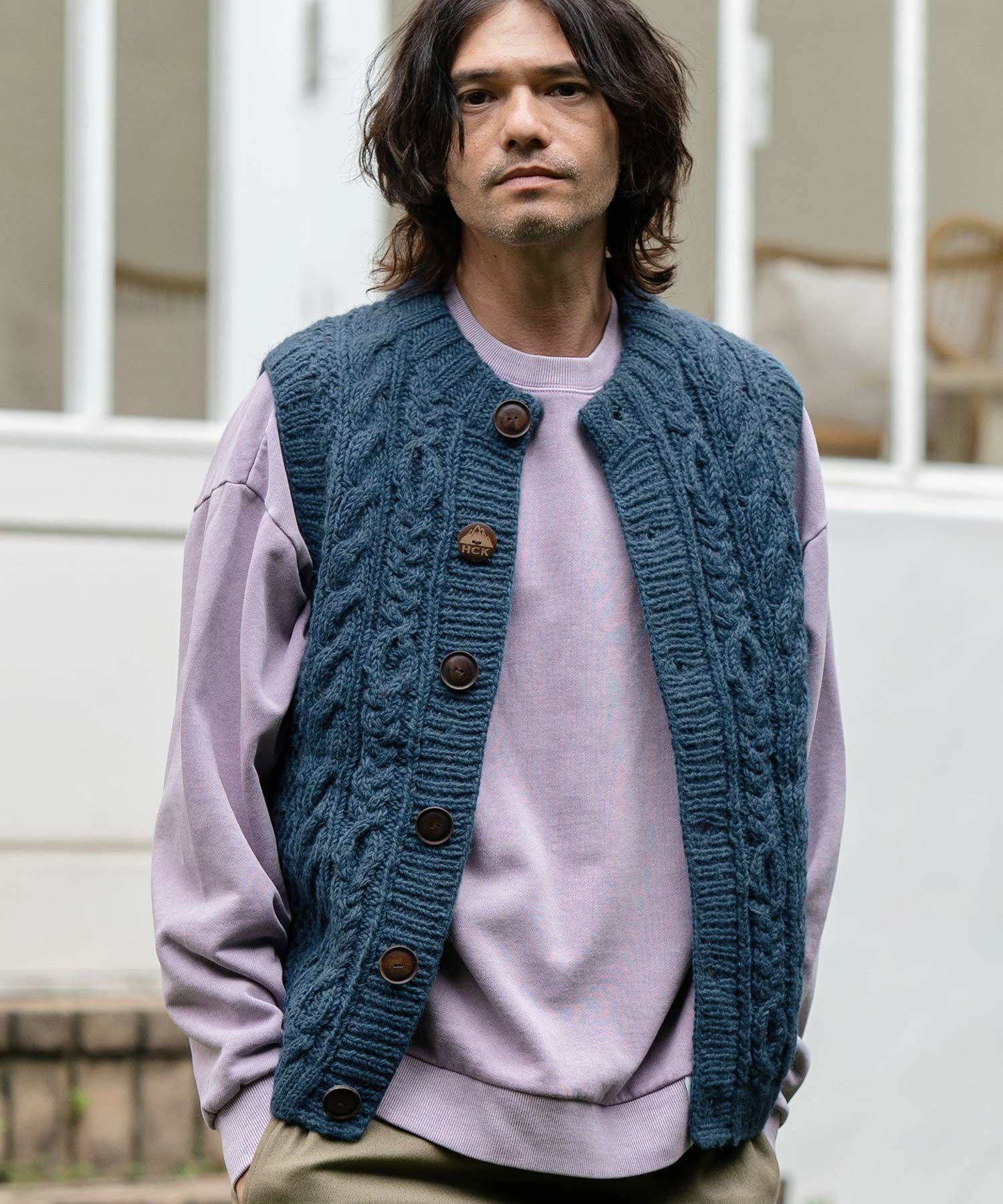 モヘヤ混ニットガウン 裏シャギーモヘヤ混ニットジャケット◎ | 京都通販ミセスの