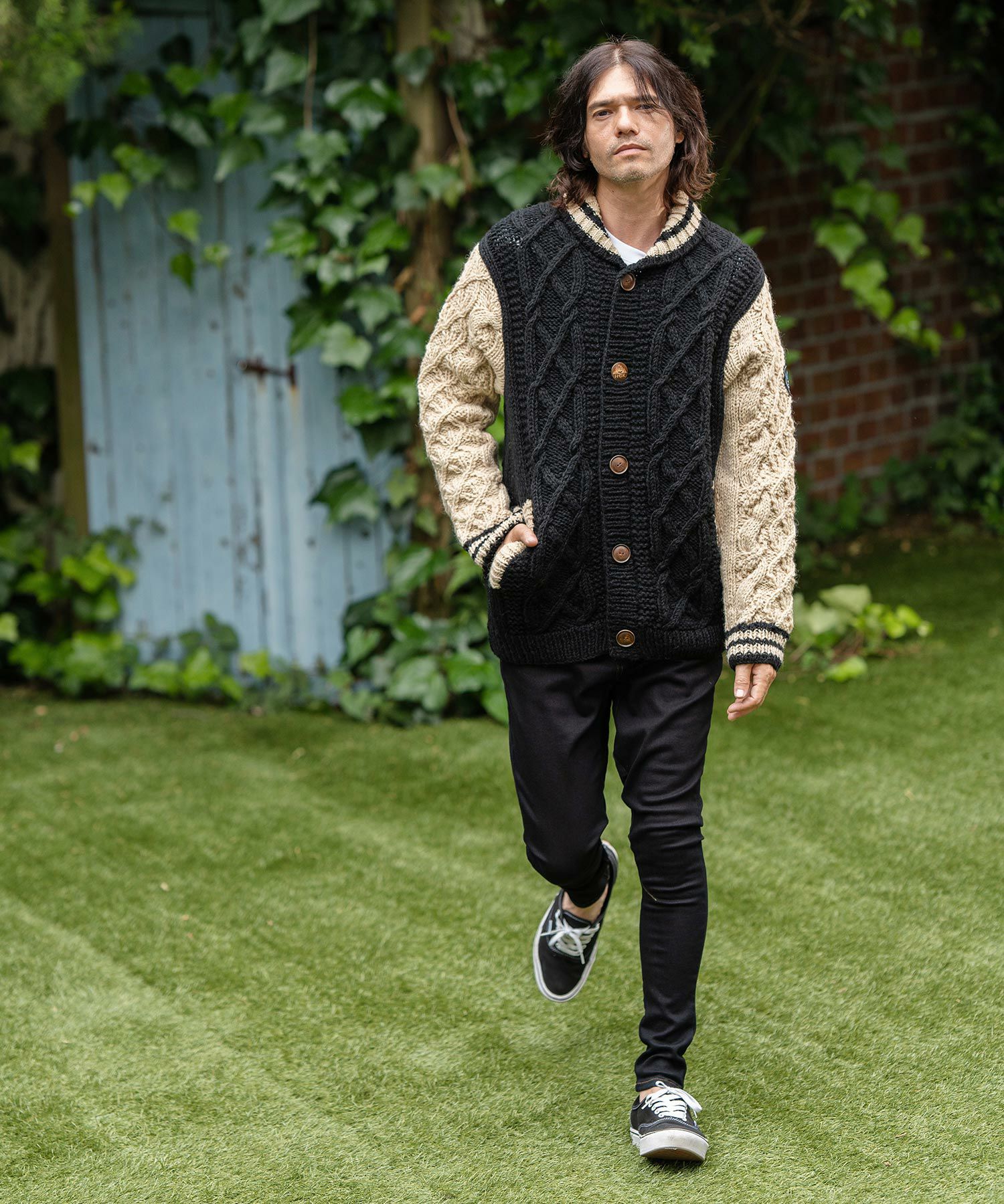 30%OFF【CAMBIO(カンビオ)】Back Fleece Denim Jodhpurs Pants