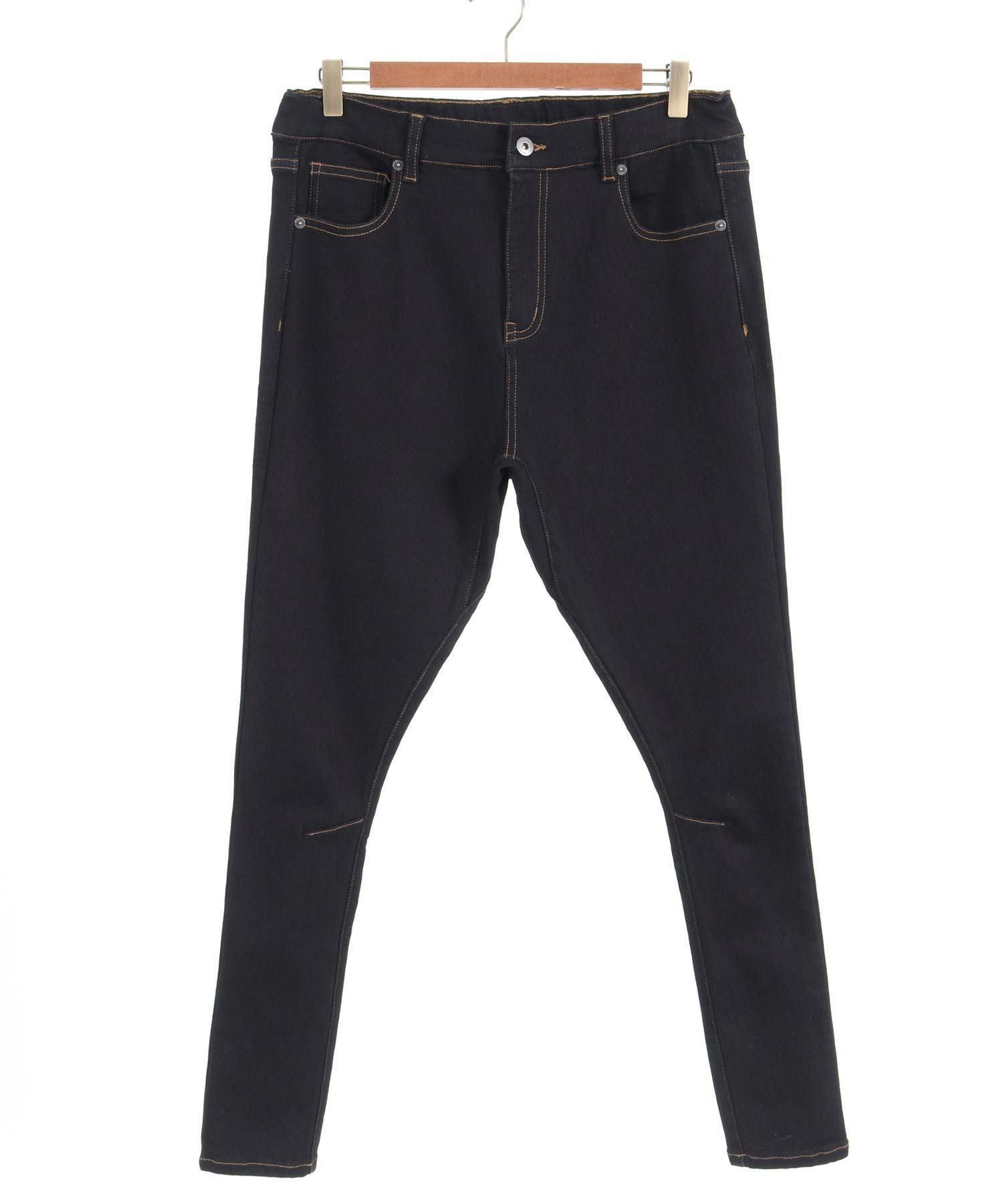 30%OFF【CAMBIO(カンビオ)】Back Fleece Denim Jodhpurs Pants