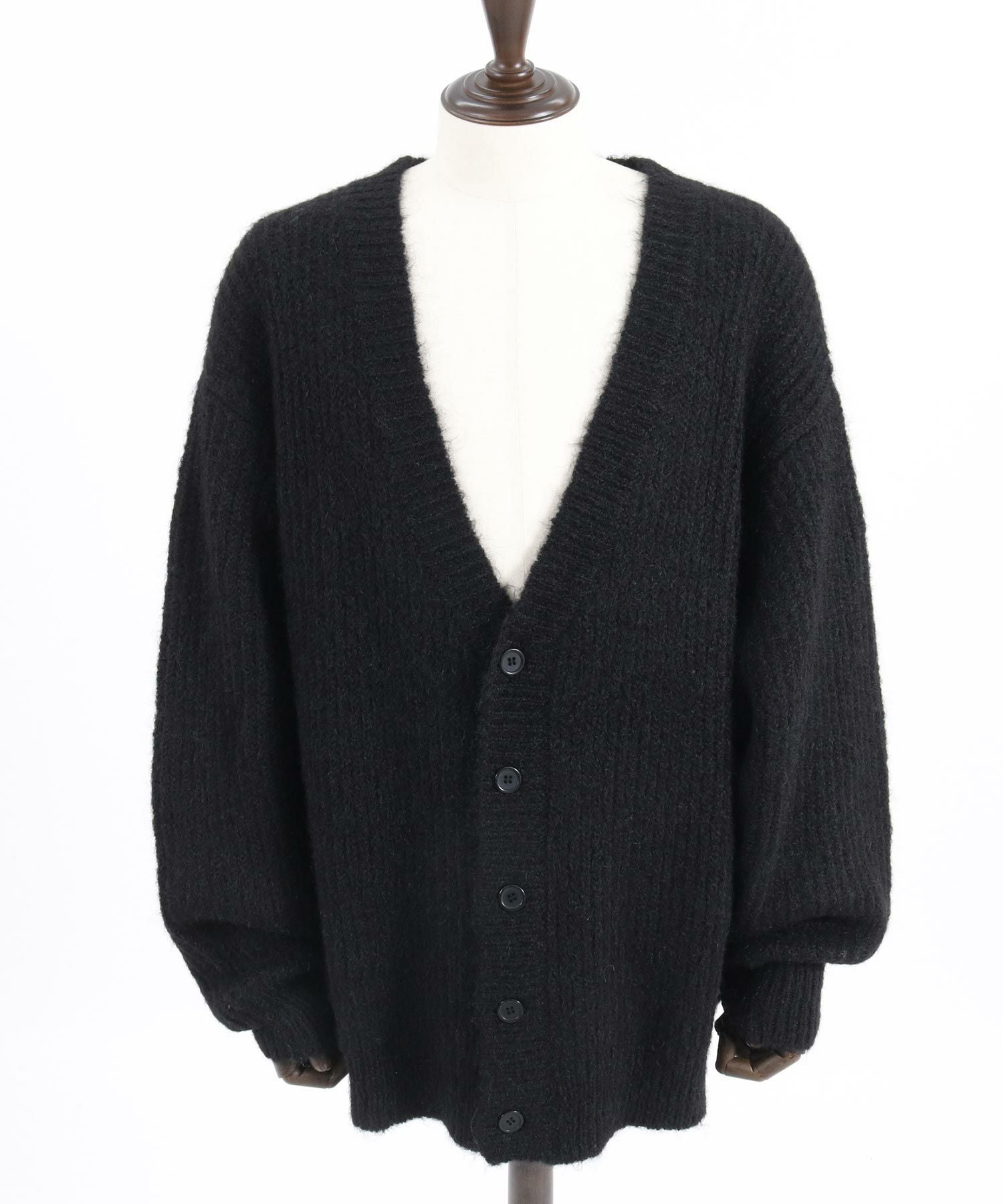 ロージーモンスター クーピーカラーカーディガン スリフティルック THRIFTY LOOK ニットカーディガン 3D KNITTING
