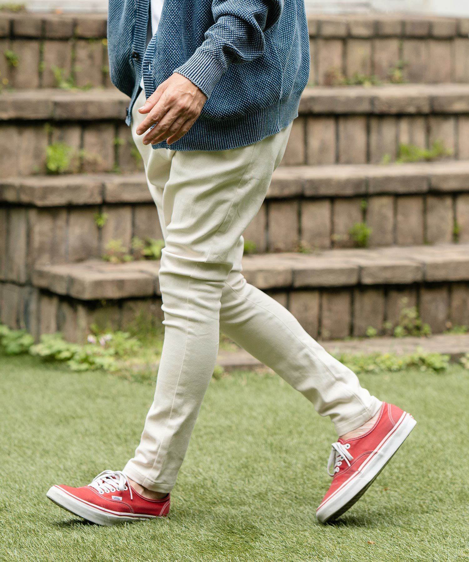 CAMBIO(カンビオ)】Back Fleece Stretch Twill Jodhpurs Pants