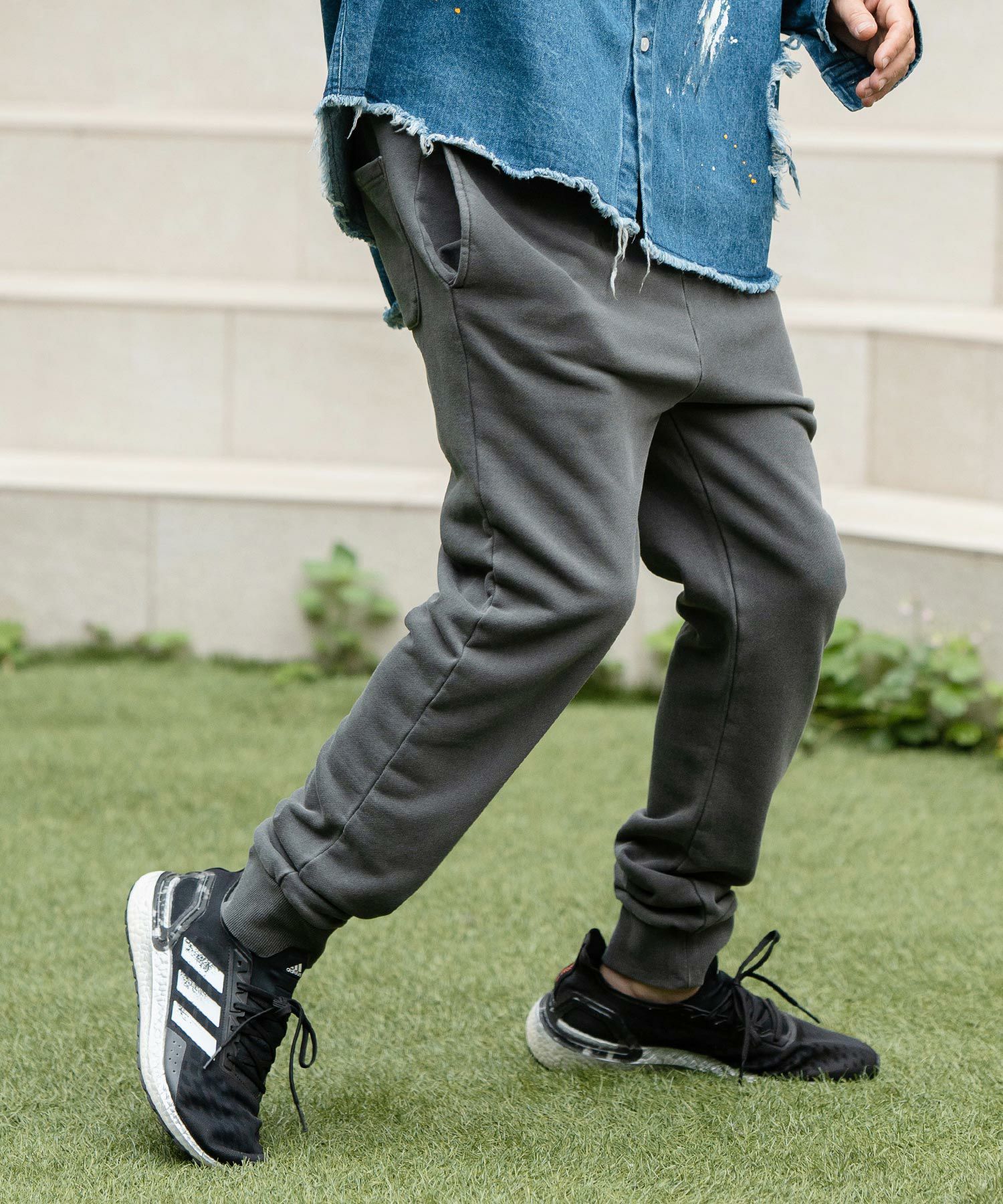 パンツ josemonn PIGMENT SWEAT PANTS 30%OFF【CAMBIO(カンビオ)】12oz Pigment Sweat Pants スウェット