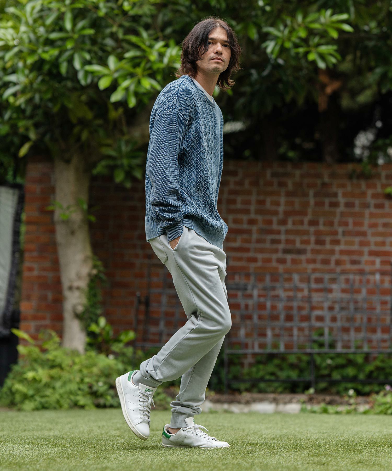 30%OFF【CAMBIO(カンビオ)】12oz Pigment Sweat Pants スウェット