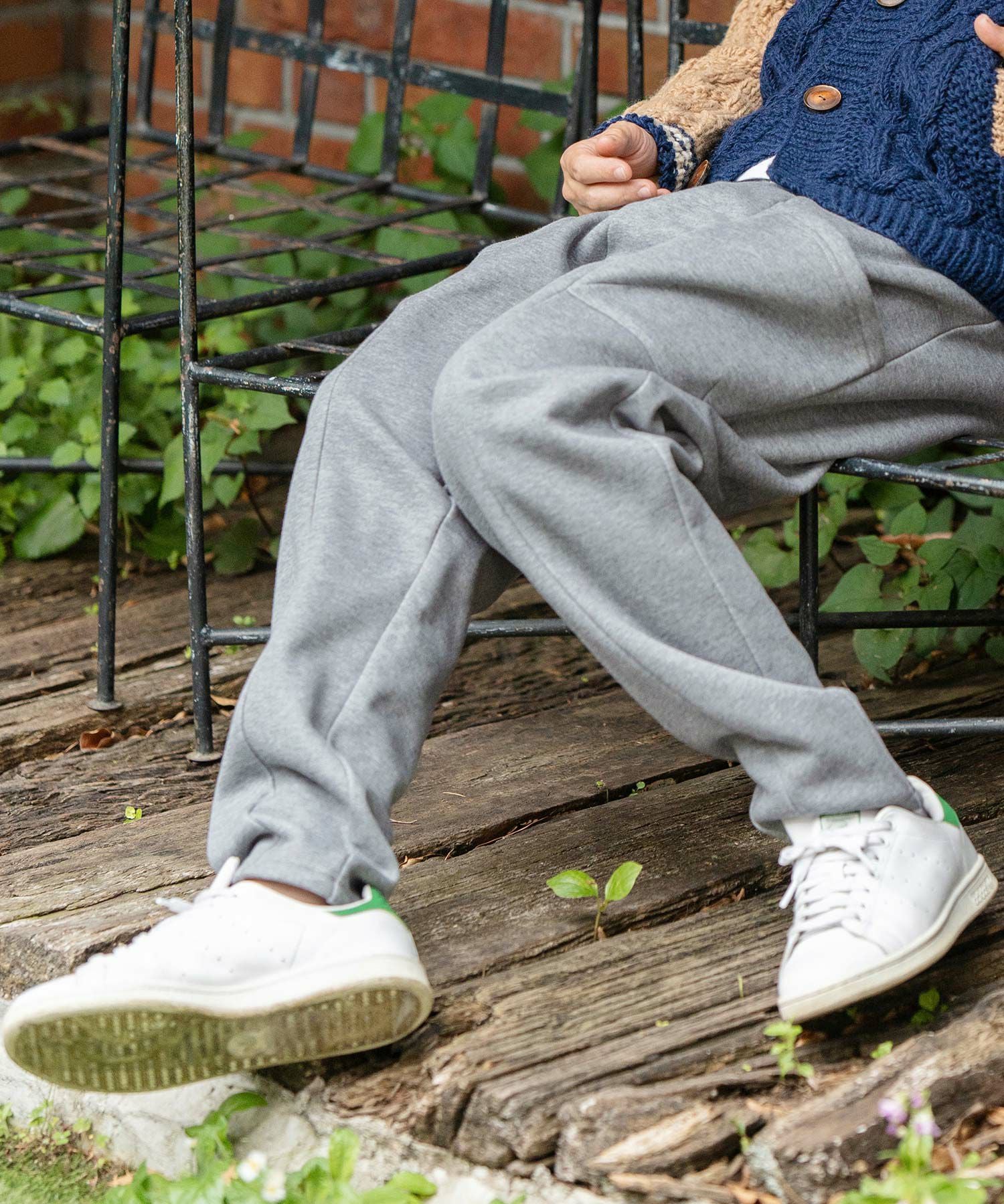 30%OFF【CAMBIO(カンビオ)】Big Pocket Back Boa Sweat Pants